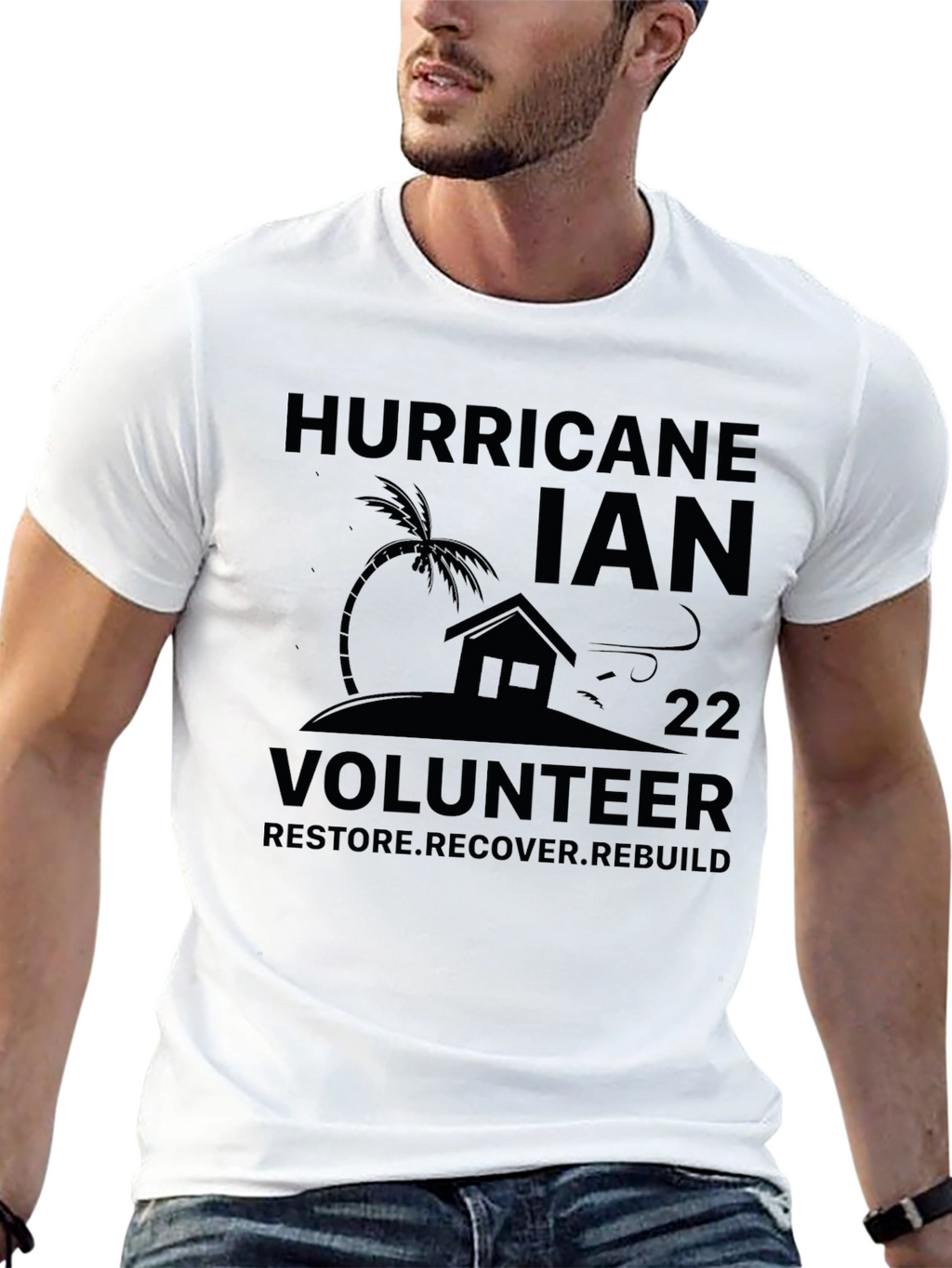 Hurricane Ian Volunteer T-Shirt