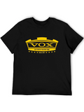 VOX 50 Years Golden Tone Black T-Shirt