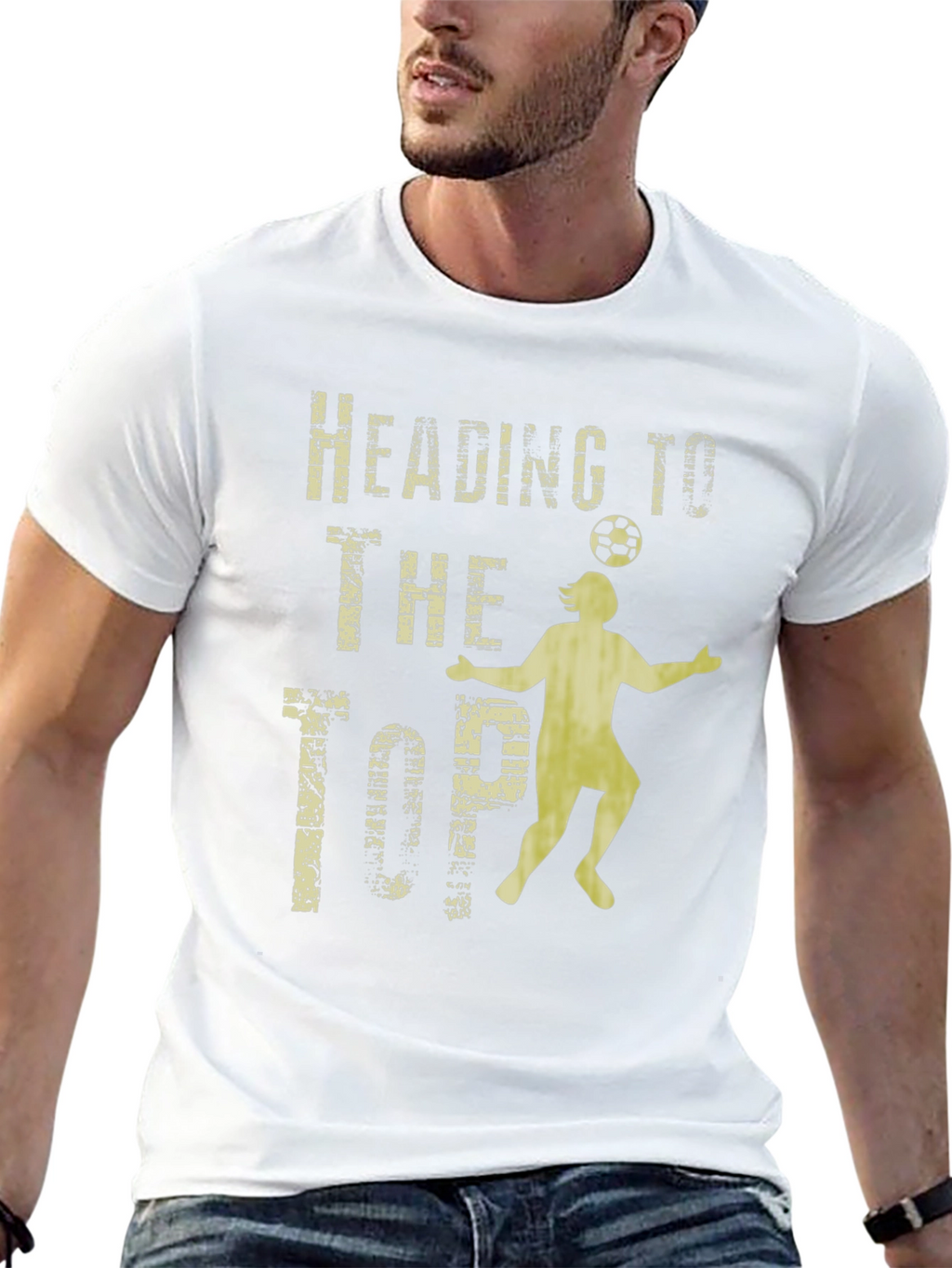 Heading to the Top Soccer T-Shirt
