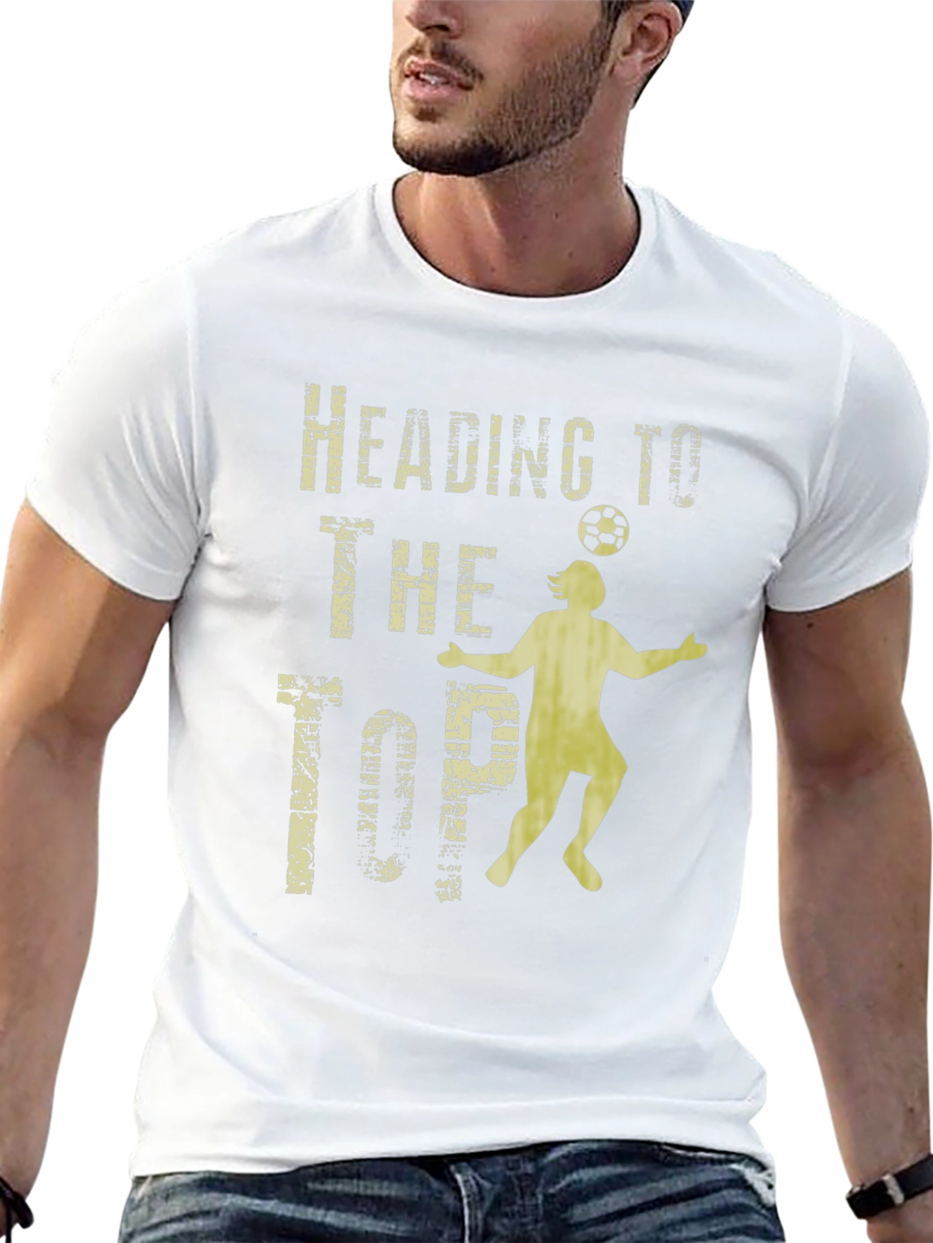 Heading to the Top Soccer T-Shirt