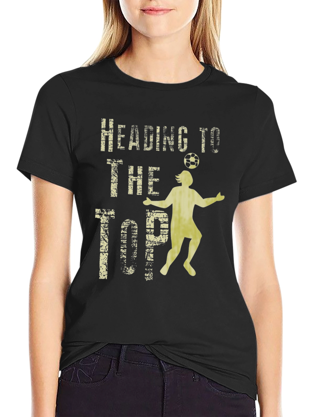 Heading to the Top Soccer T-Shirt