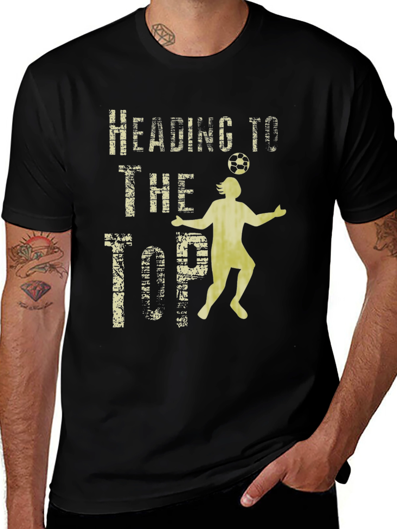 Heading to the Top Soccer T-Shirt