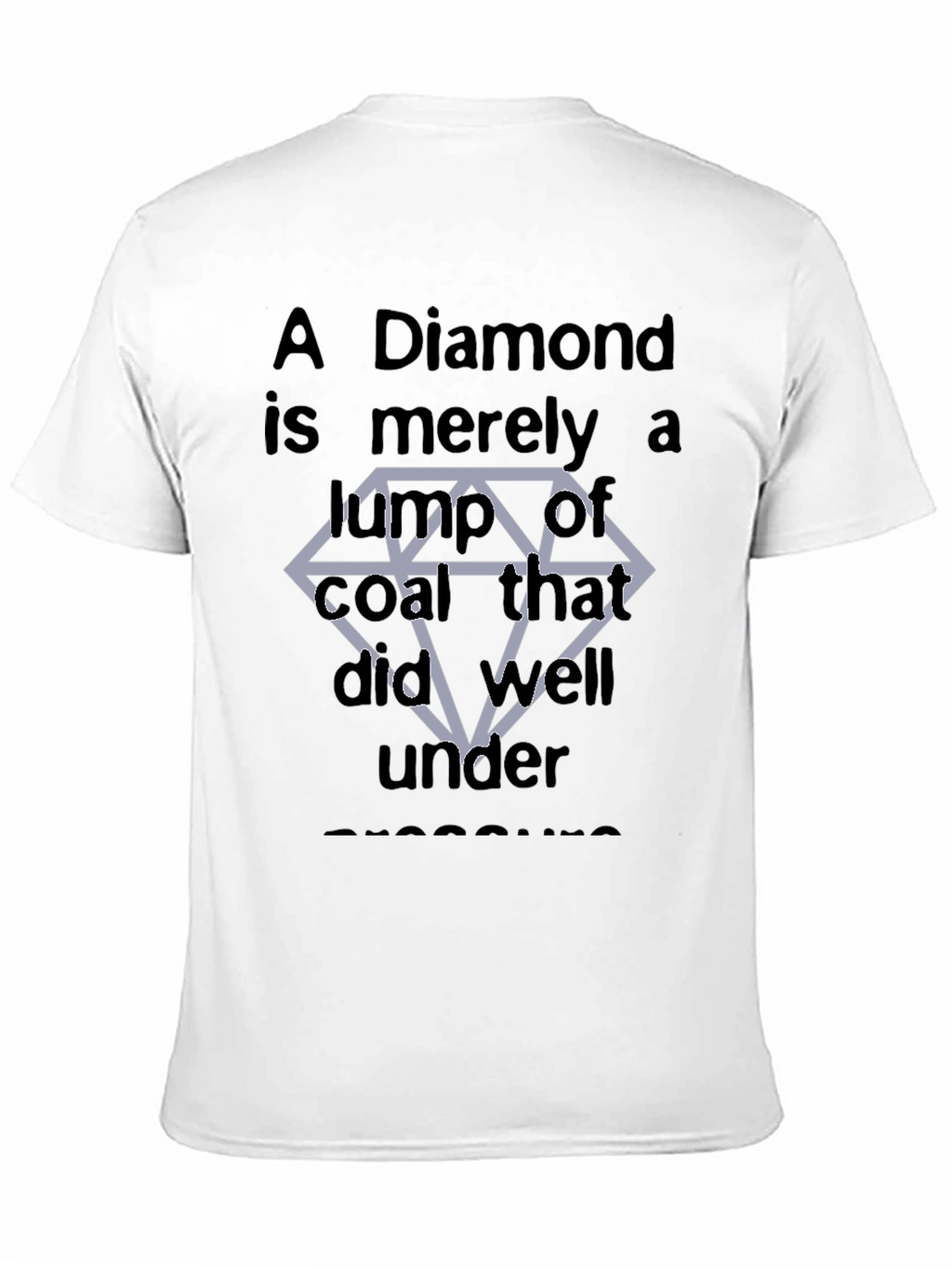 Diamond Coal Pressure Graphic T-Shirt