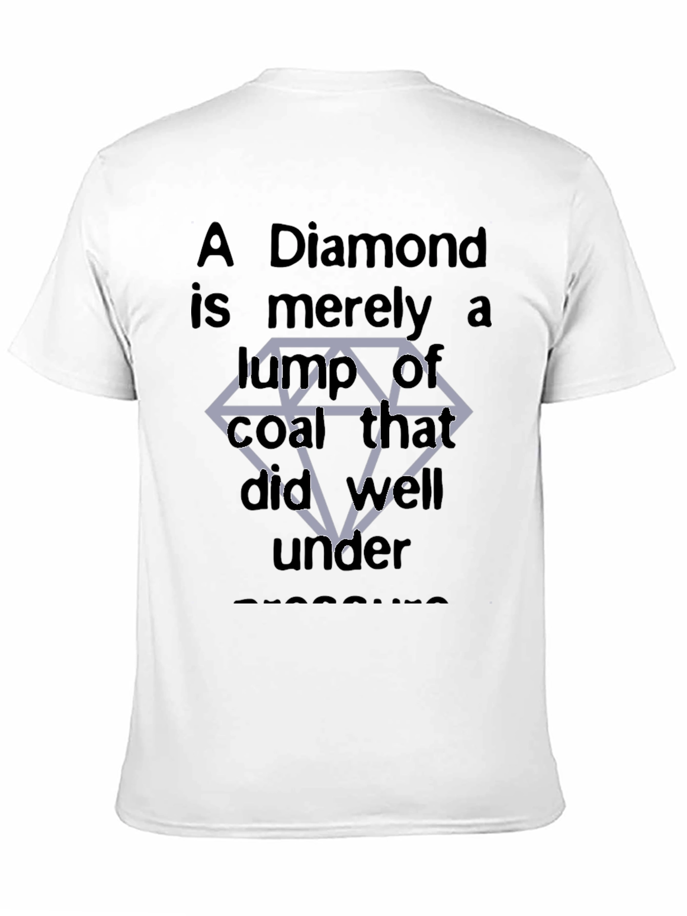 Diamond Coal Pressure Graphic T-Shirt