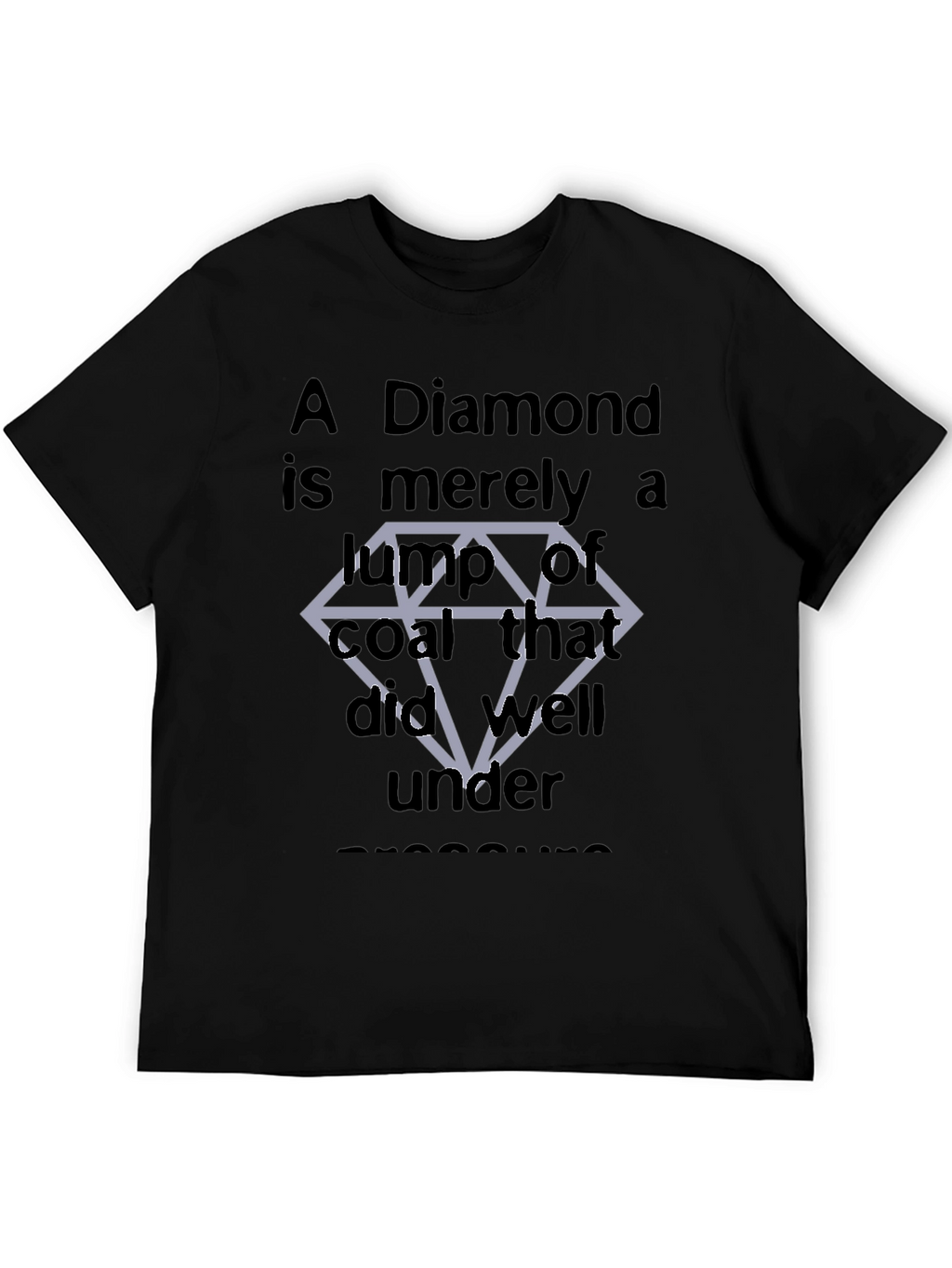 Diamond Coal Pressure Graphic T-Shirt