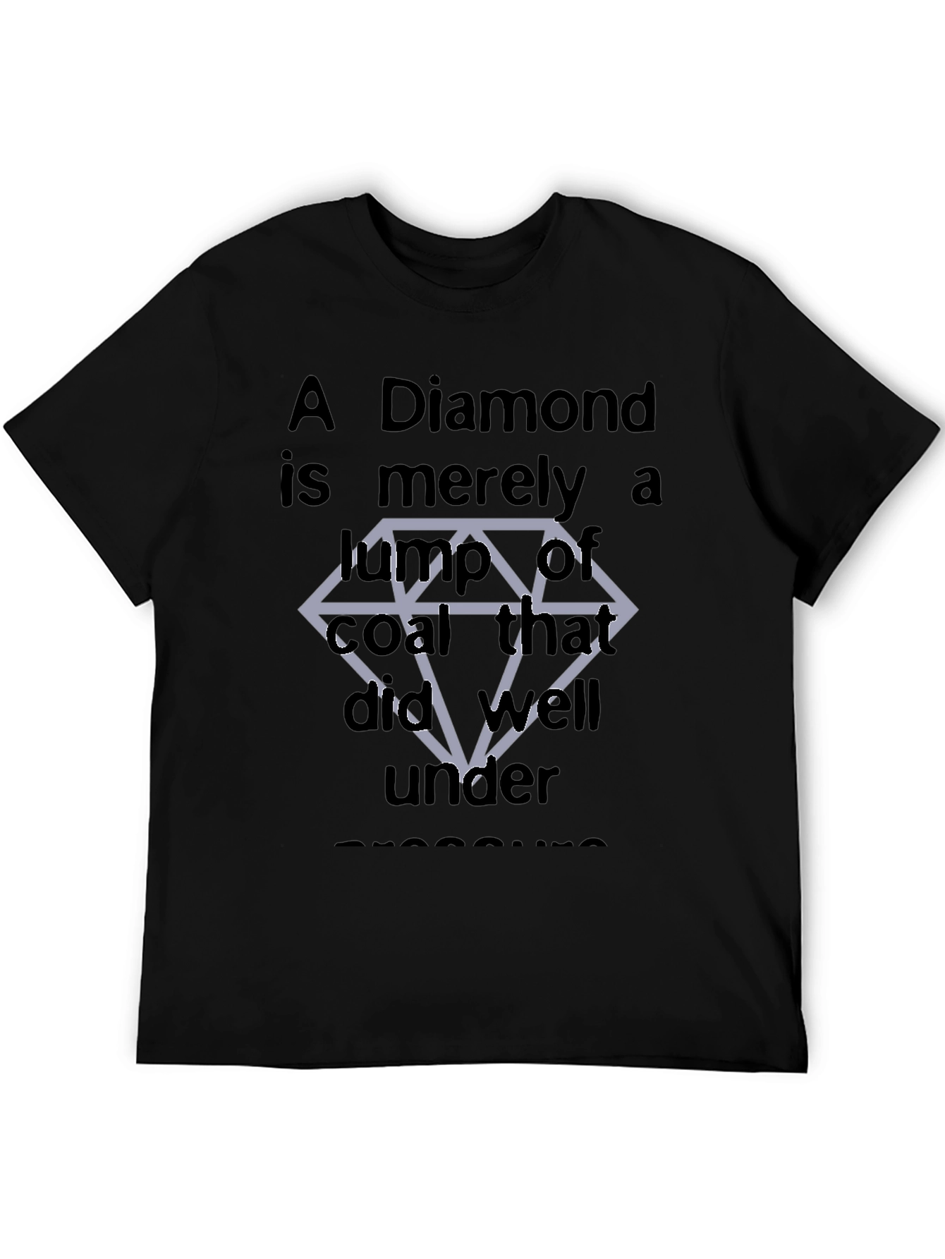 Diamond Coal Pressure Graphic T-Shirt