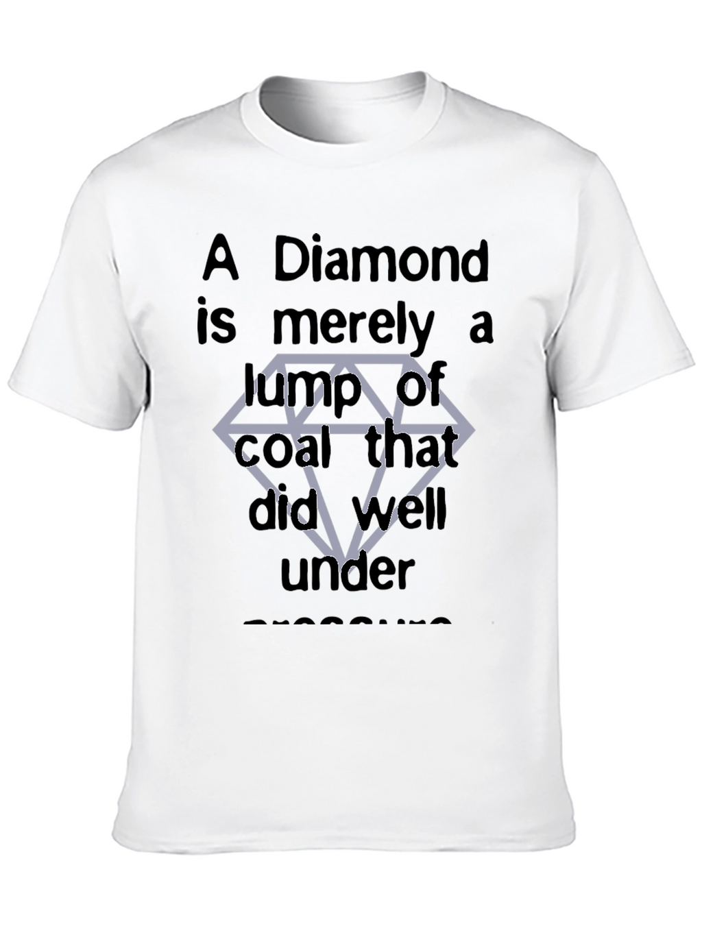 Diamond Coal Pressure Graphic T-Shirt