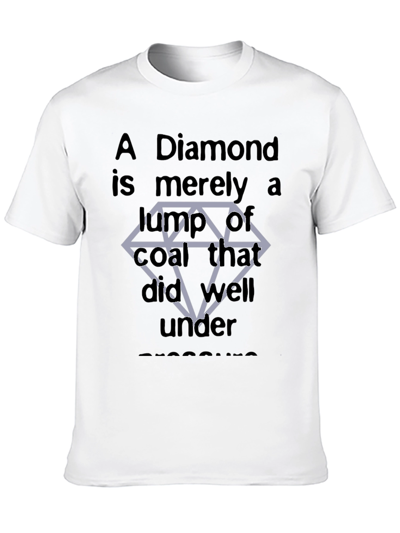 Diamond Coal Pressure Graphic T-Shirt