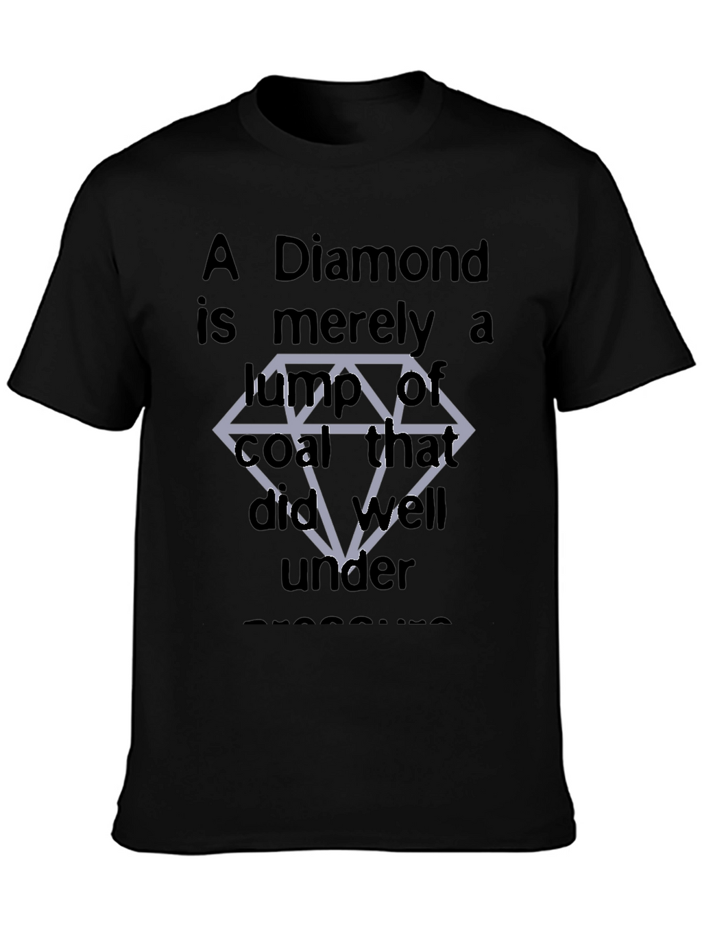 Diamond Coal Pressure Graphic T-Shirt
