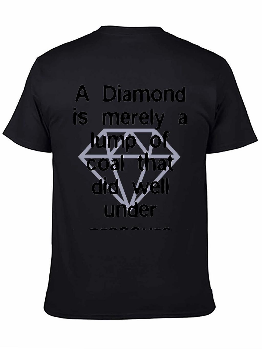Diamond Coal Pressure Graphic T-Shirt