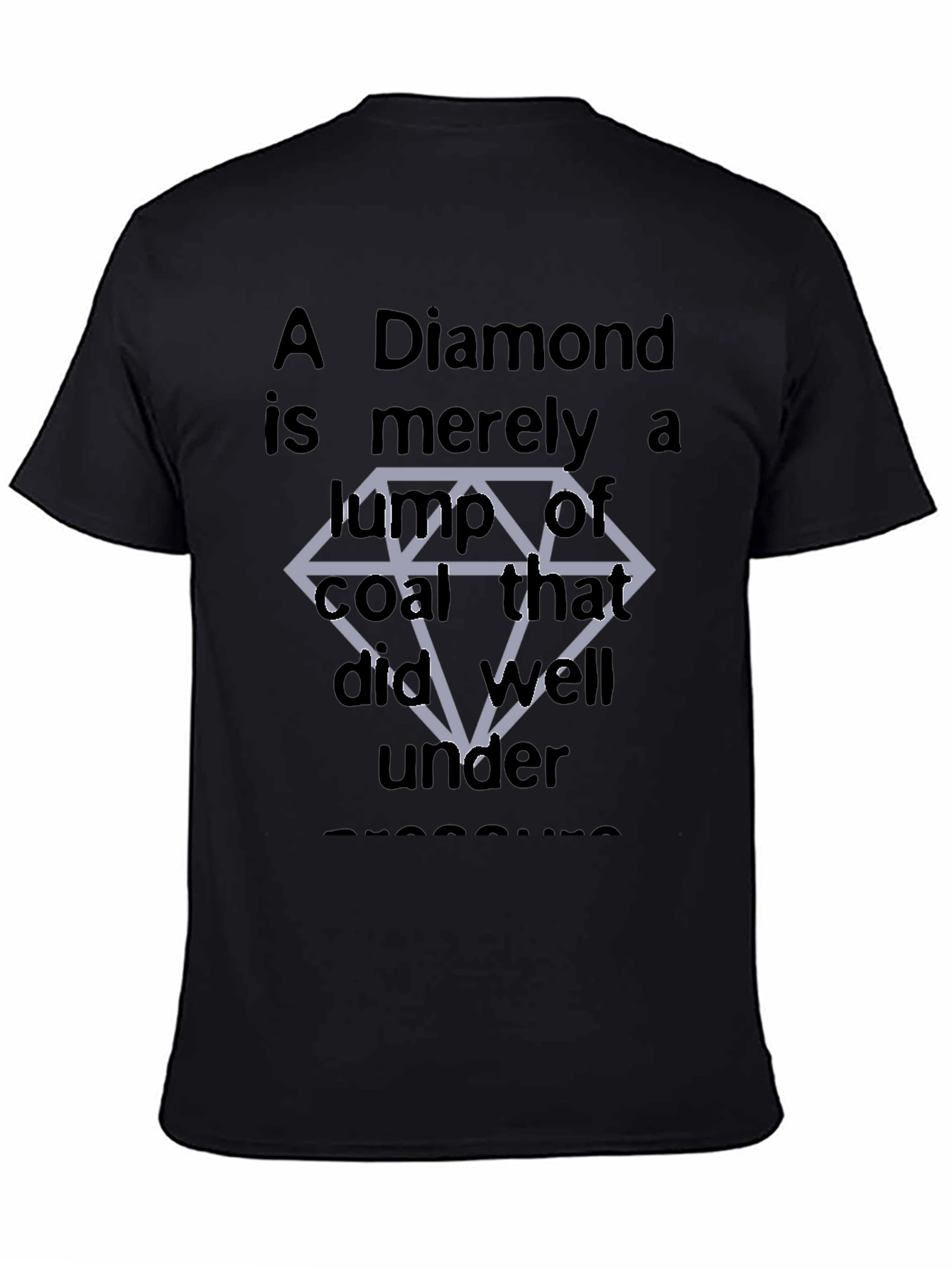 Diamond Coal Pressure Graphic T-Shirt