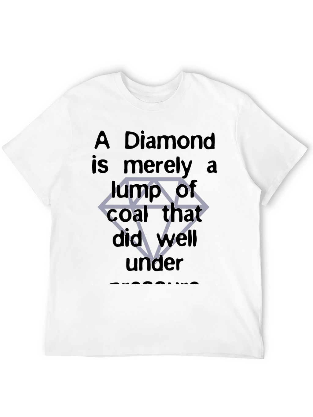 Diamond Coal Pressure Graphic T-Shirt