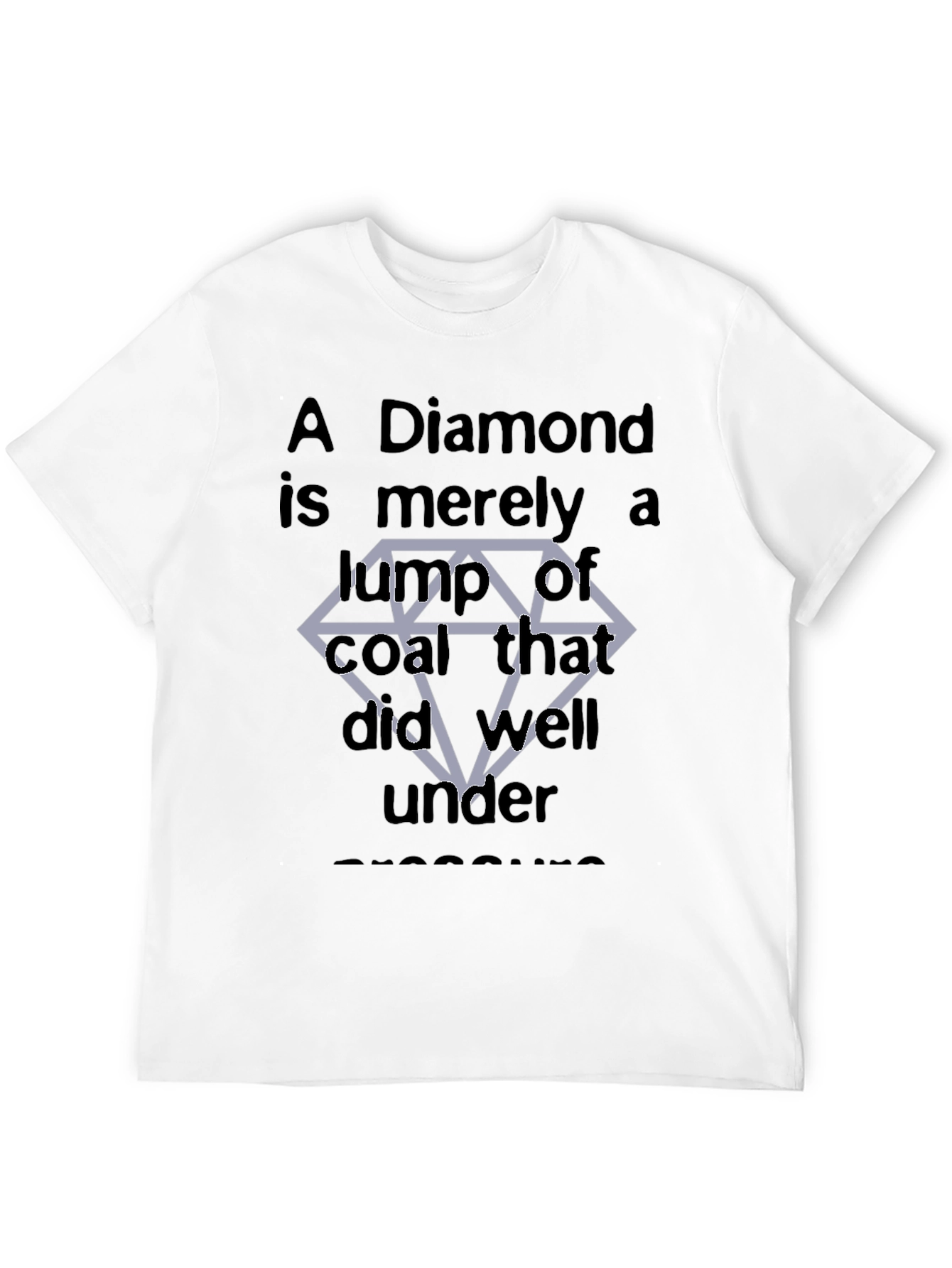 Diamond Coal Pressure Graphic T-Shirt