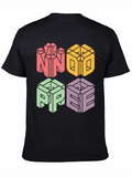 Novelty NOPE 3D Graphic Print T-Shirt