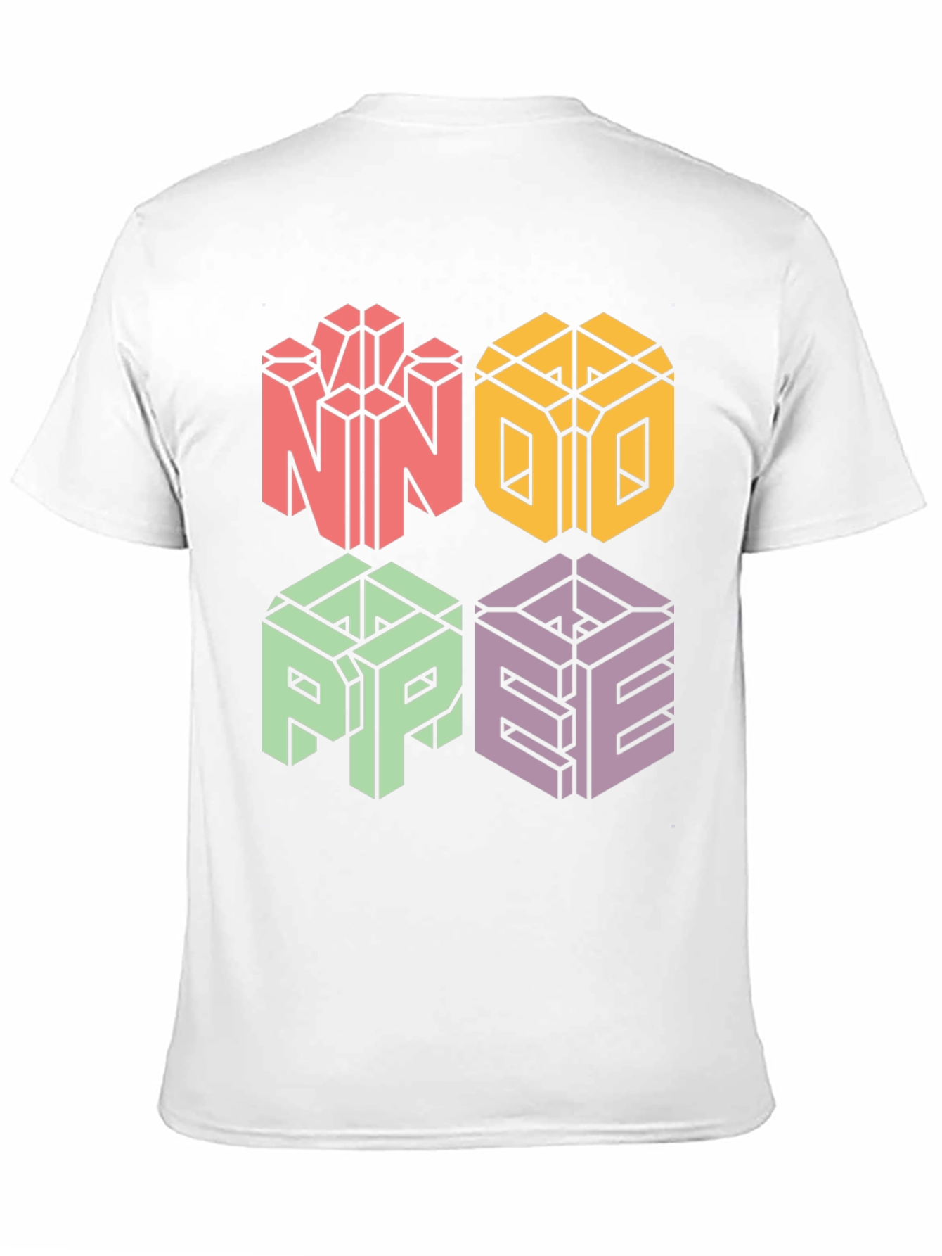 Novelty NOPE 3D Graphic Print T-Shirt