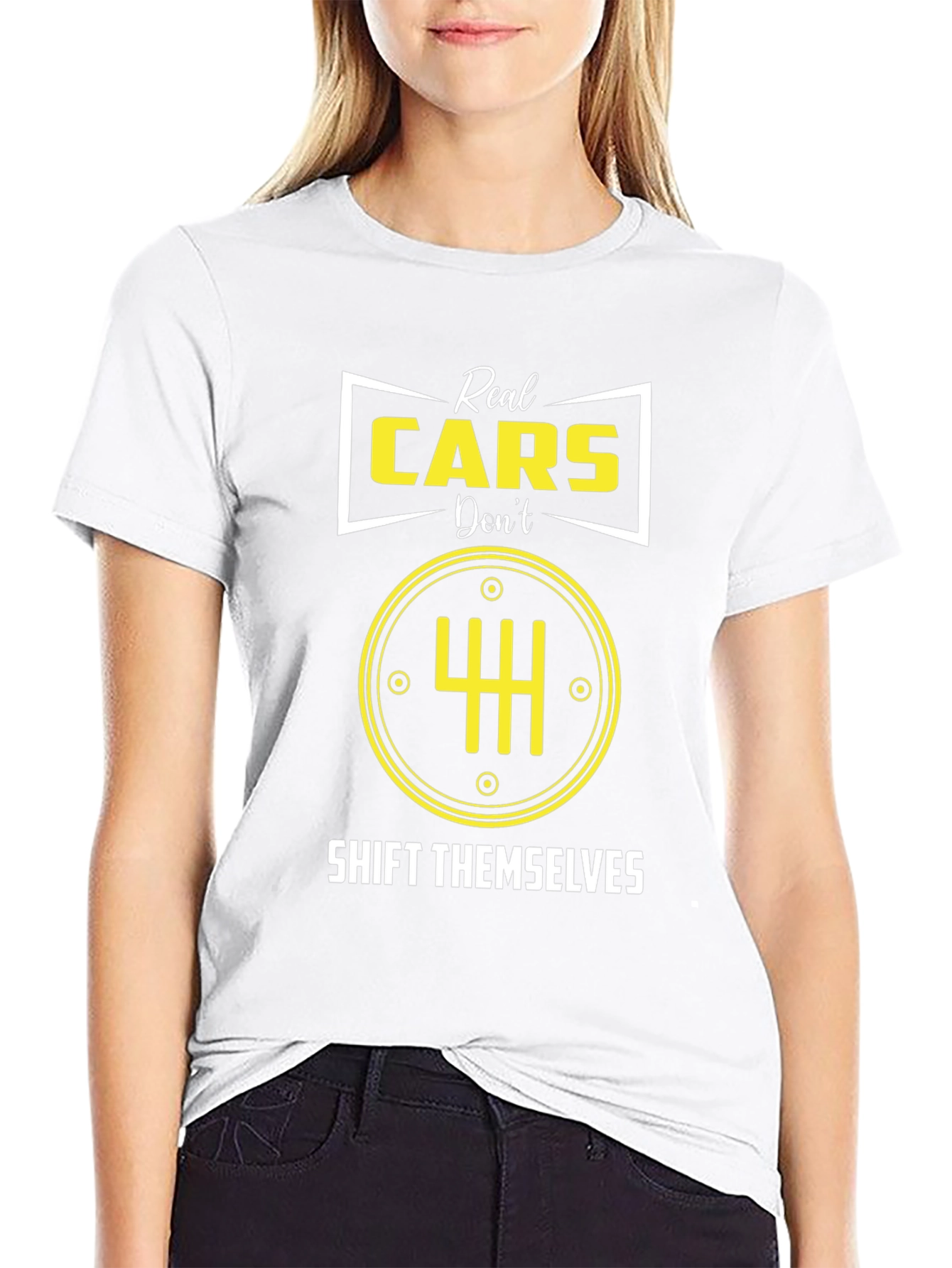 Real Cars Dont Shift Themselves T-Shirt