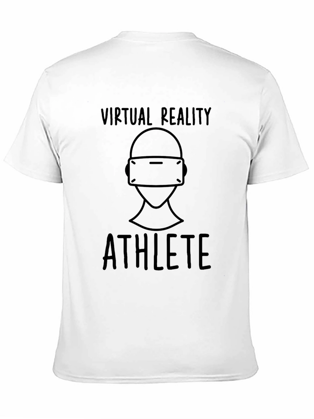 Virtual Reality Athlete Graphic Tee - Black