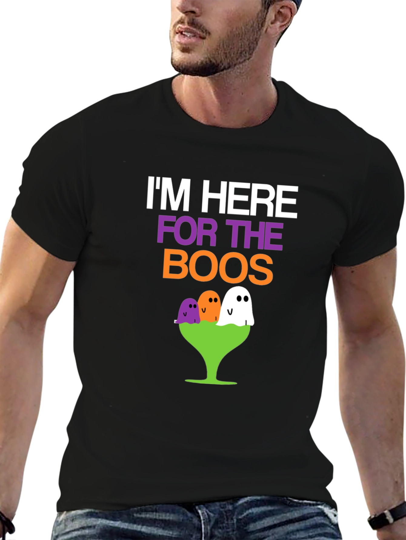 Halloween Ghost Booze T-Shirt