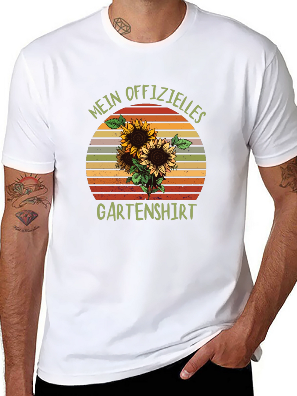 Gardening T-Shirt: Mein Offizielles Gartenshirt Sunflowers