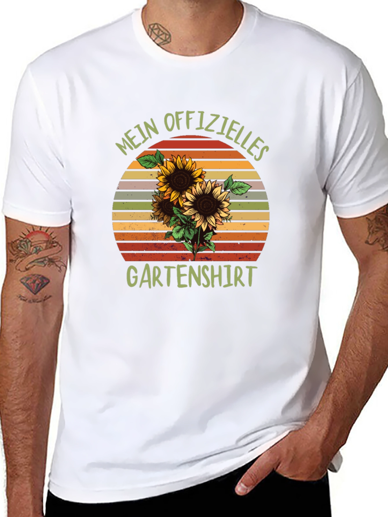 Gardening T-Shirt: Mein Offizielles Gartenshirt Sunflowers