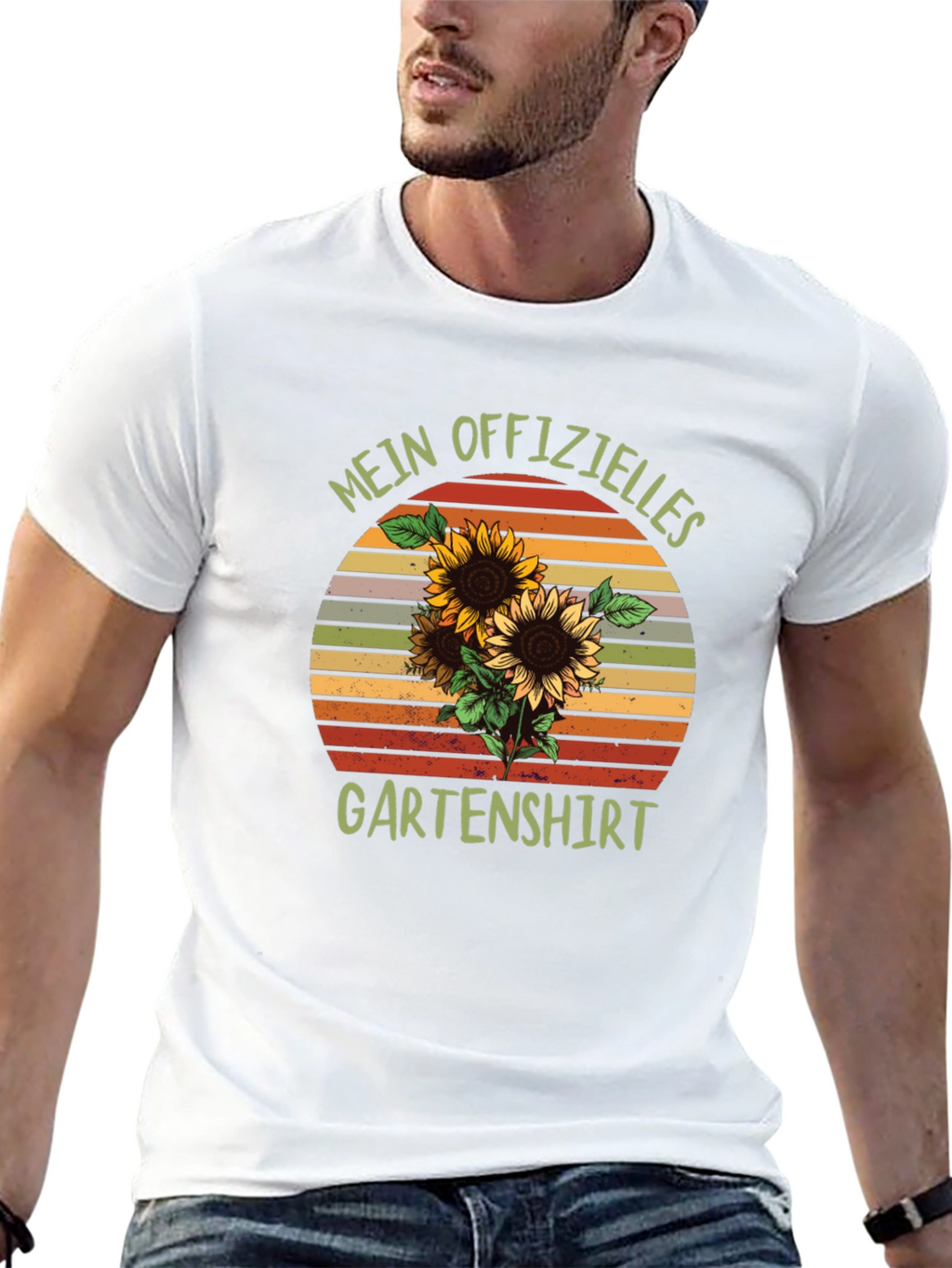 Gardening T-Shirt: Mein Offizielles Gartenshirt Sunflowers