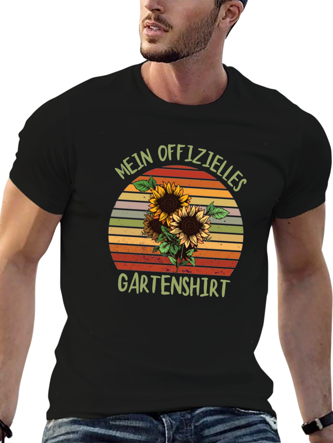Gardening T-Shirt: Mein Offizielles Gartenshirt Sunflowers