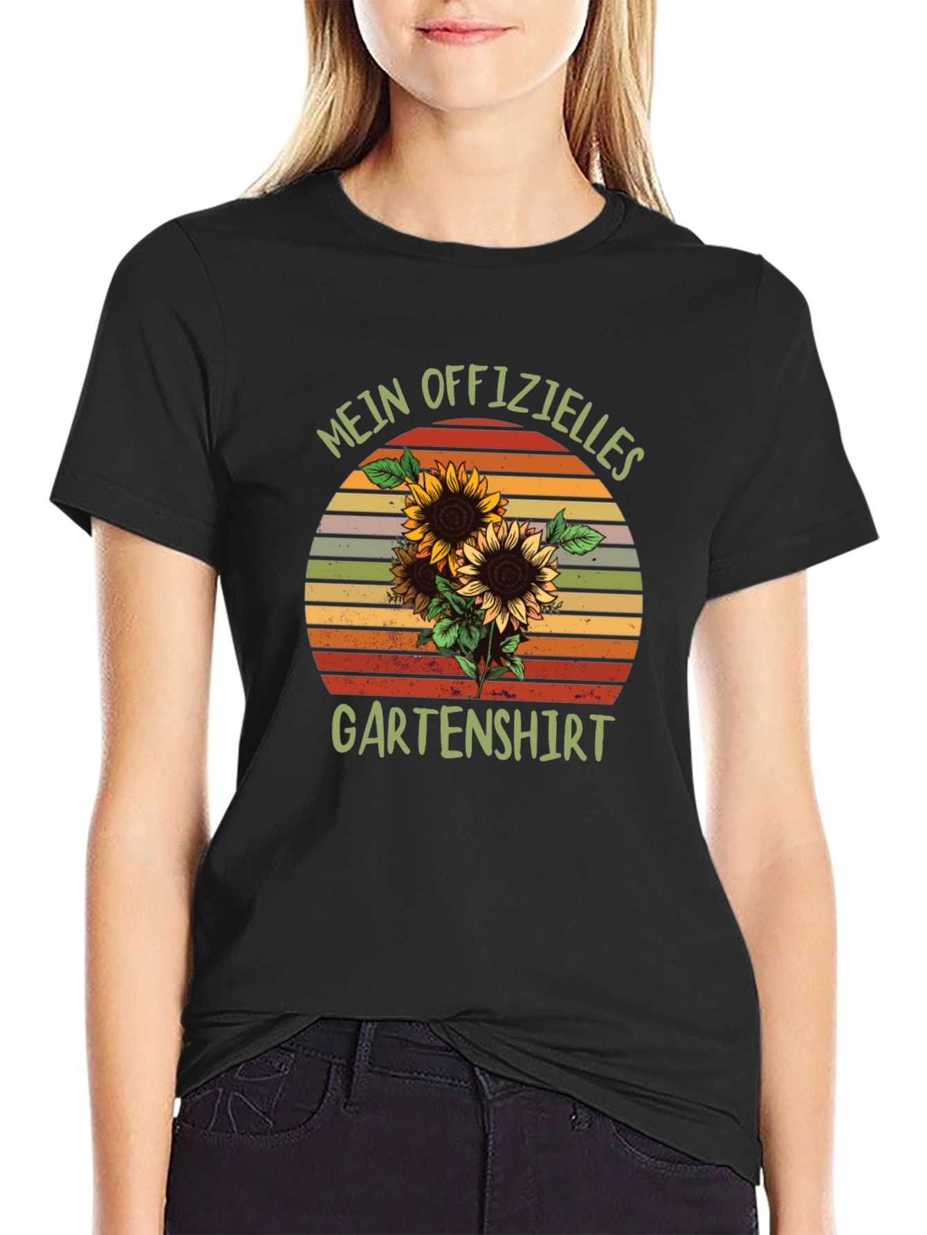 Gardening T-Shirt: Mein Offizielles Gartenshirt Sunflowers