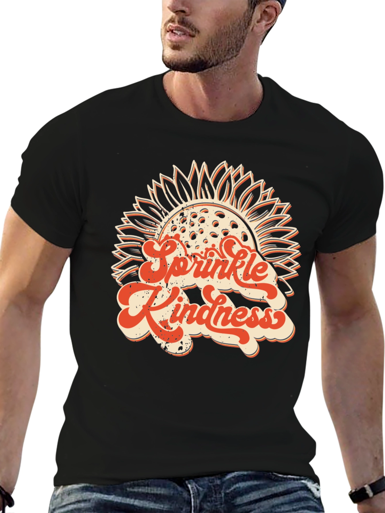 Sprinkle Kindness Sunflower Graphic Tee