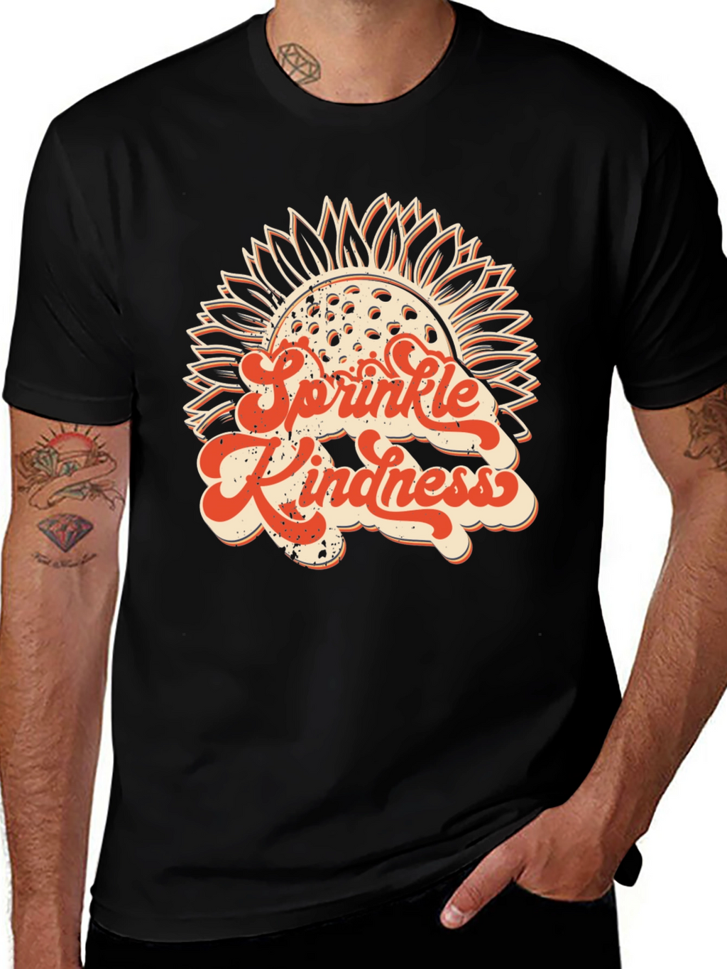 Sprinkle Kindness Sunflower Graphic Tee