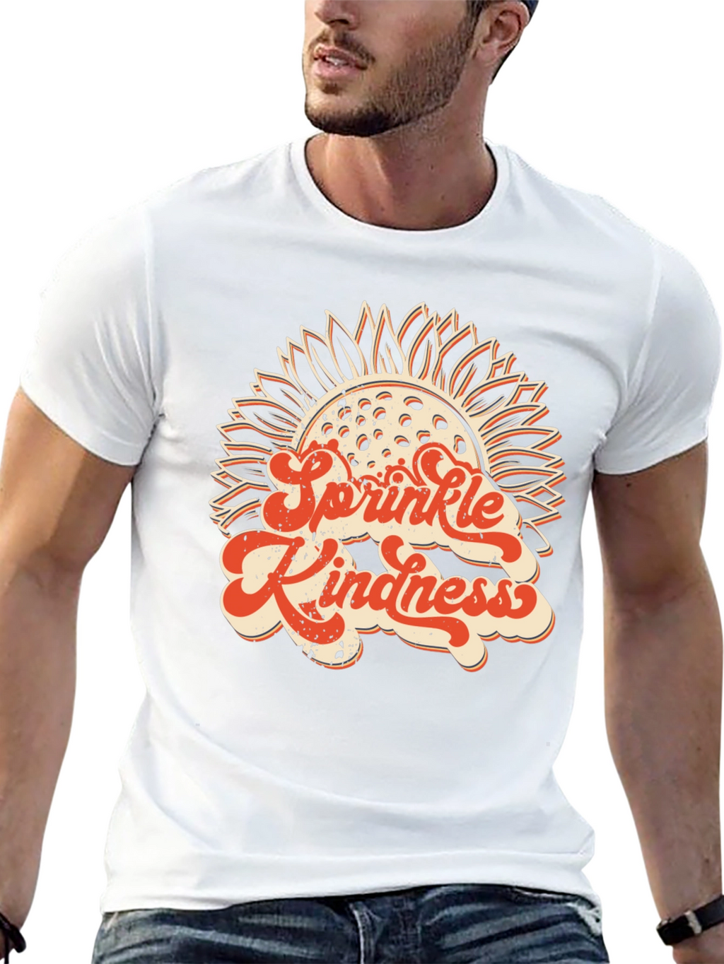 Sprinkle Kindness Sunflower Graphic Tee