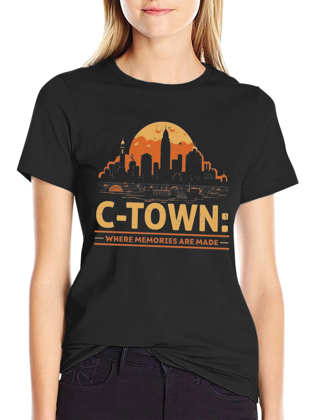 C-Town Memories Graphic Tee - Black