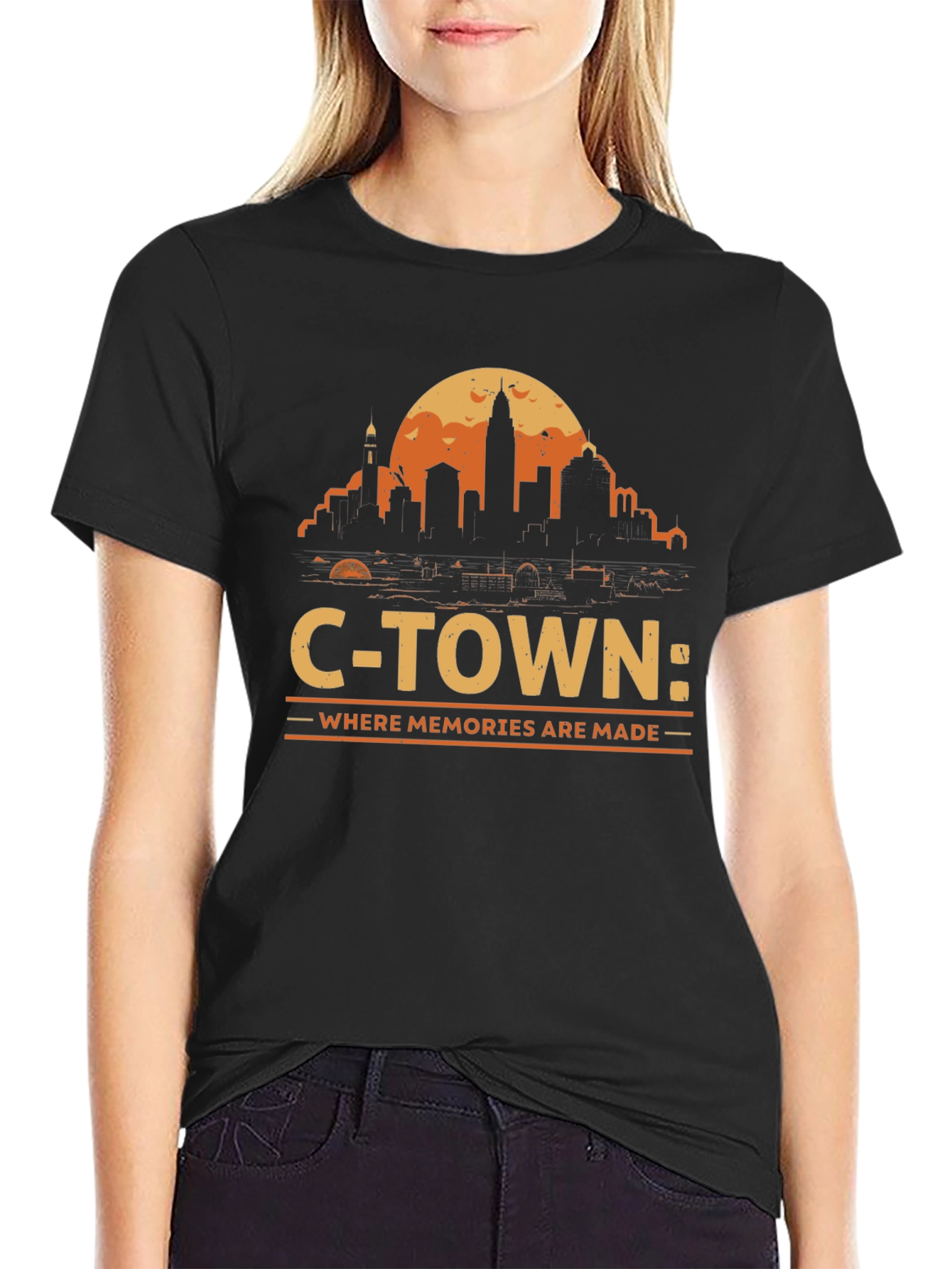 C-Town Memories Graphic Tee - Black