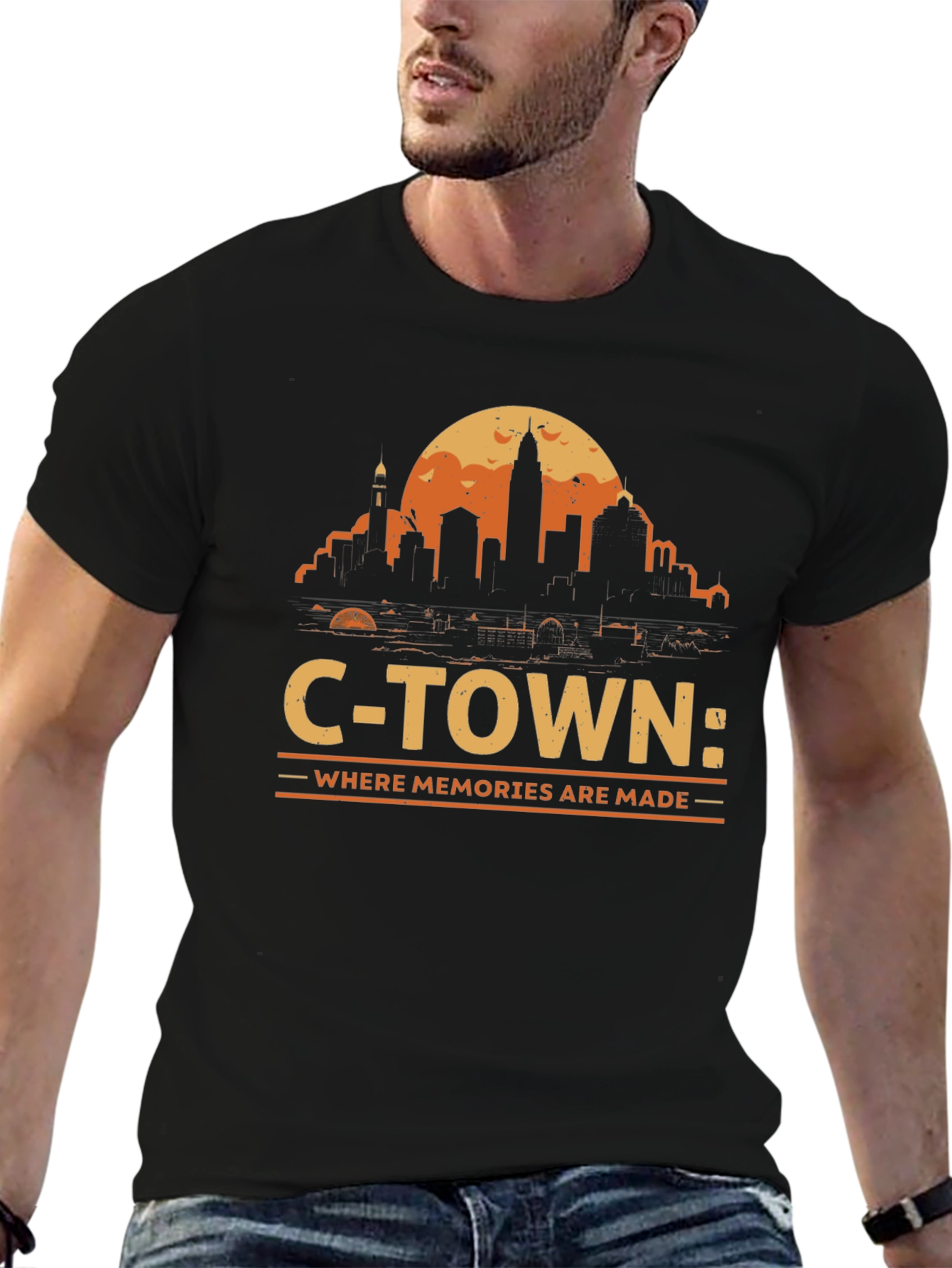 C-Town Memories Graphic Tee - Black