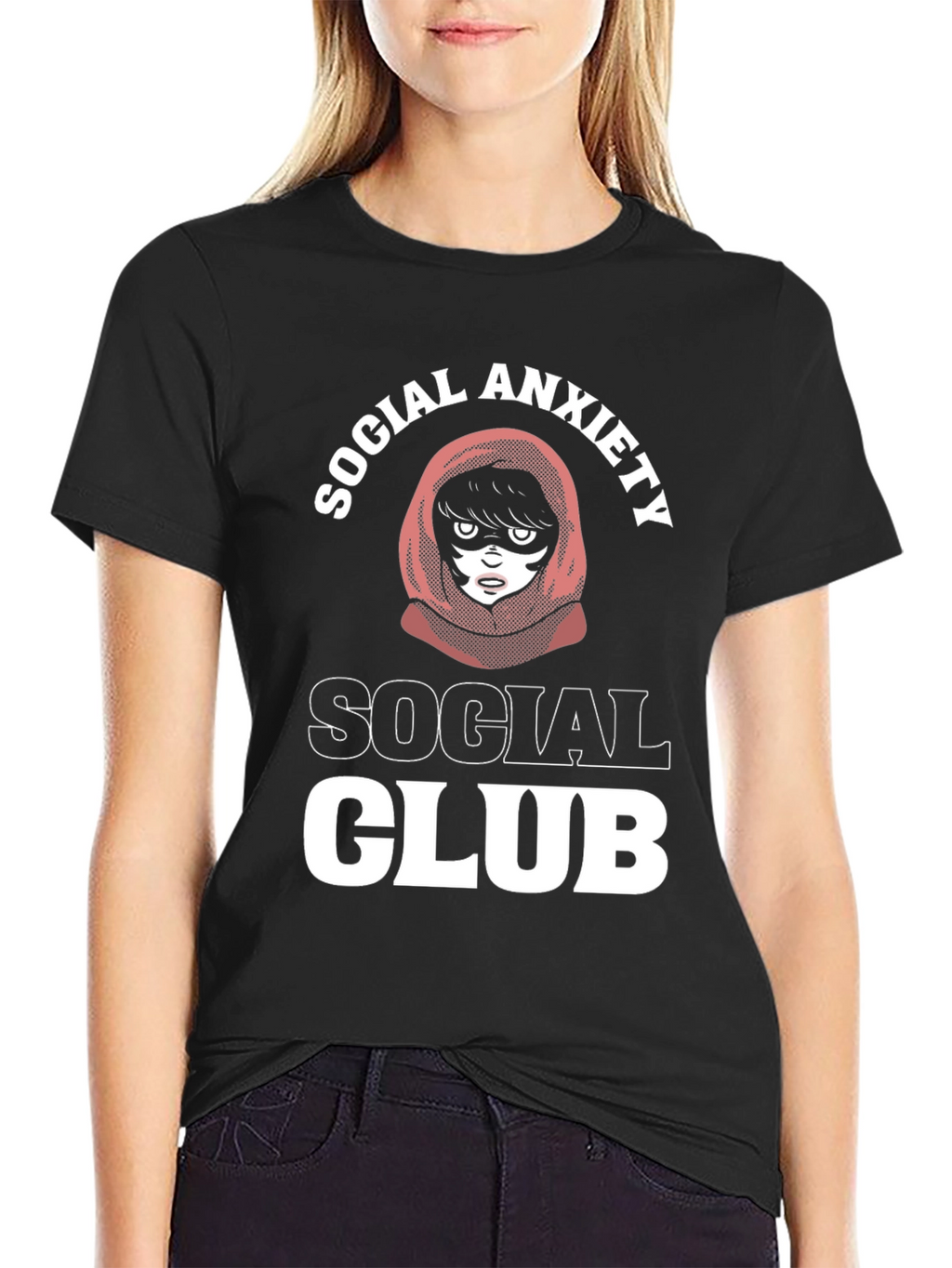 Social Anxiety Club Graphic Tee