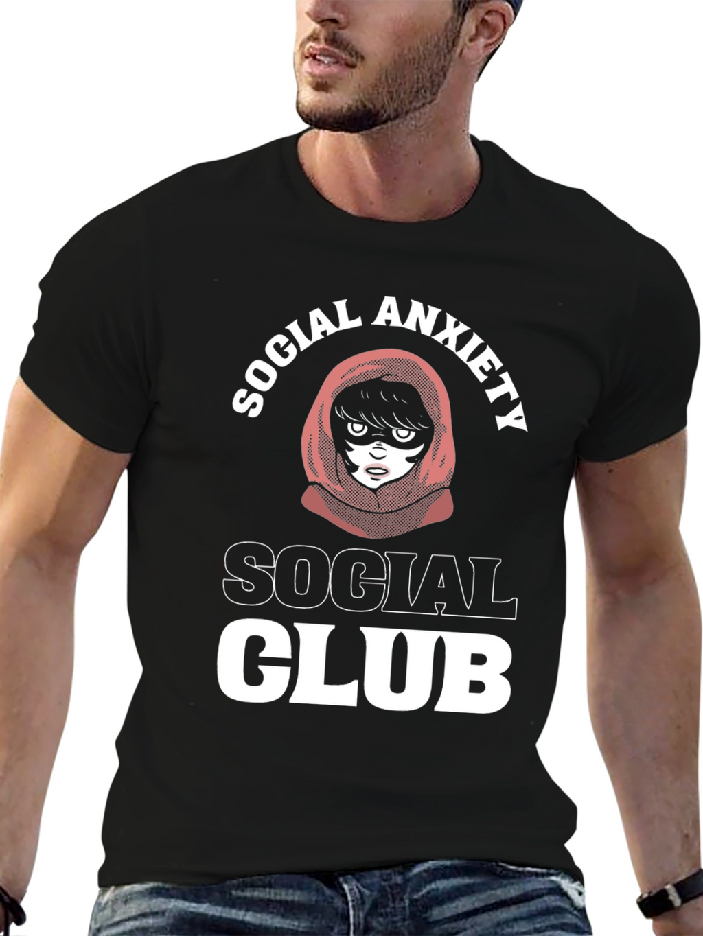 Social Anxiety Club Graphic Tee