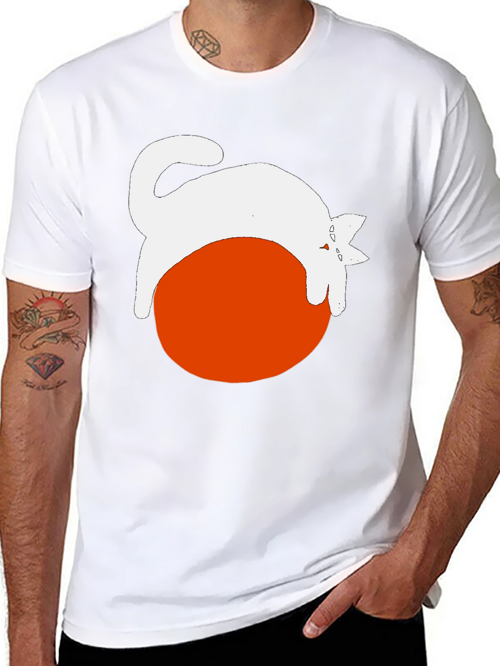 Cat Nap T-Shirt - Fun Graphic Tee
