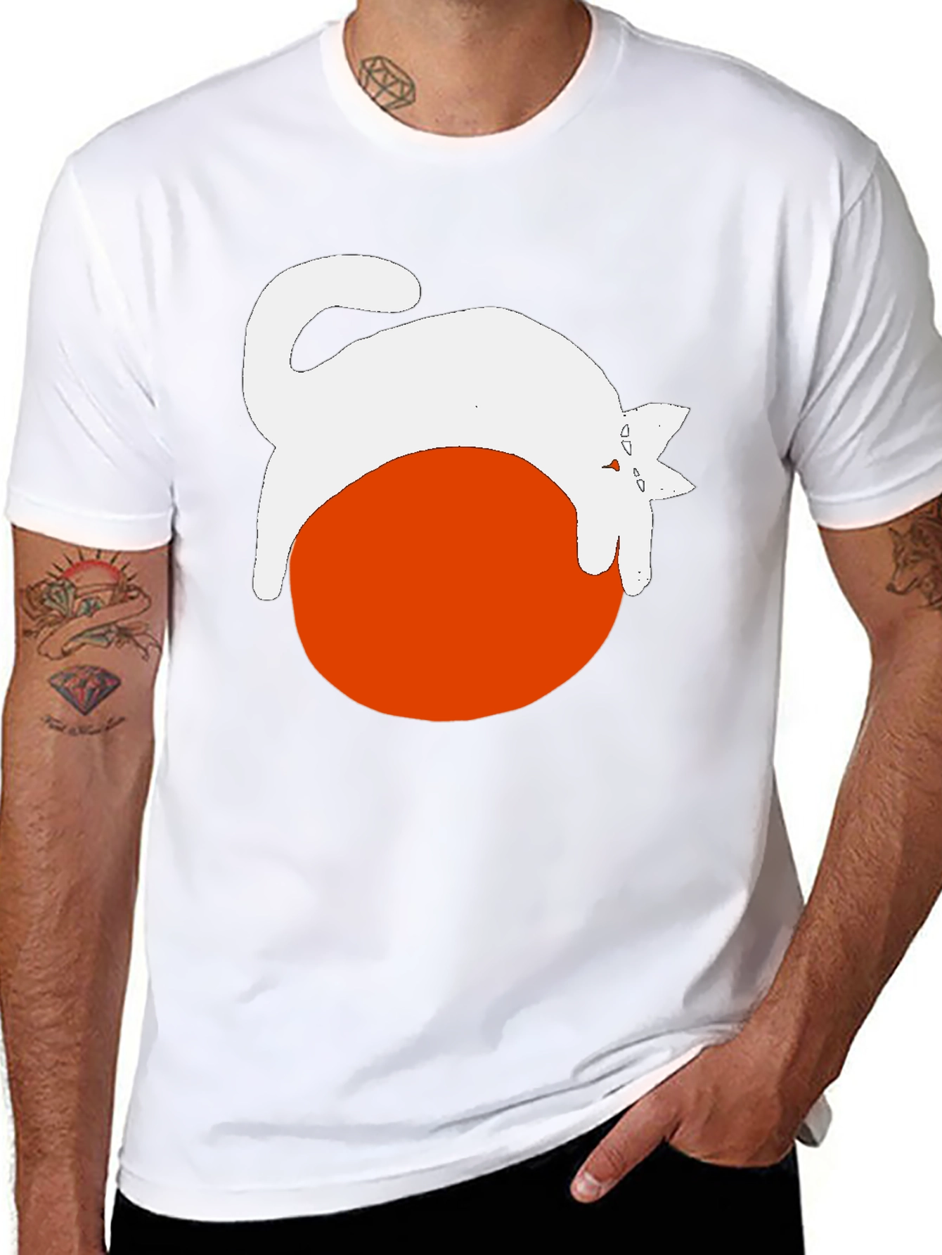 Cat Nap T-Shirt - Fun Graphic Tee