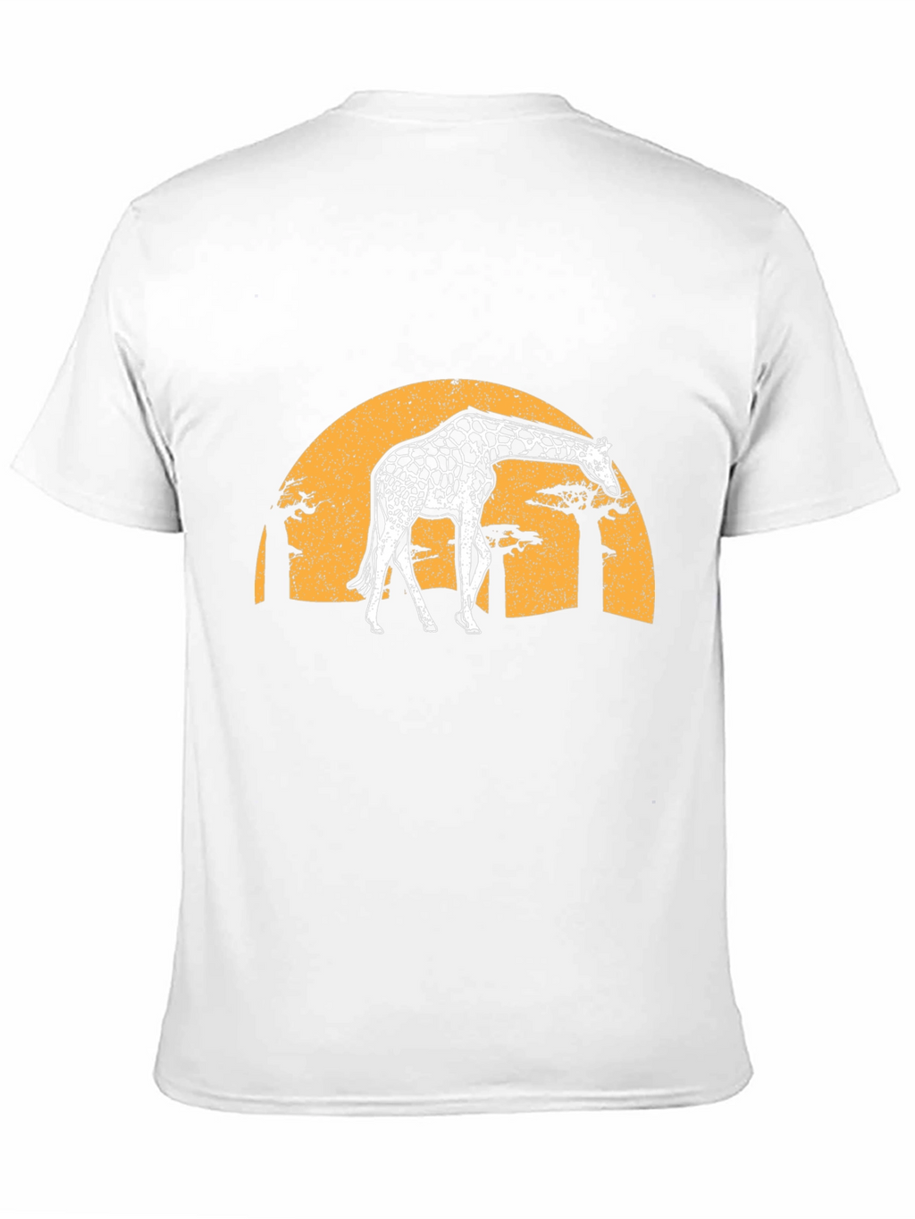 Giraffe Sunset Graphic Tee