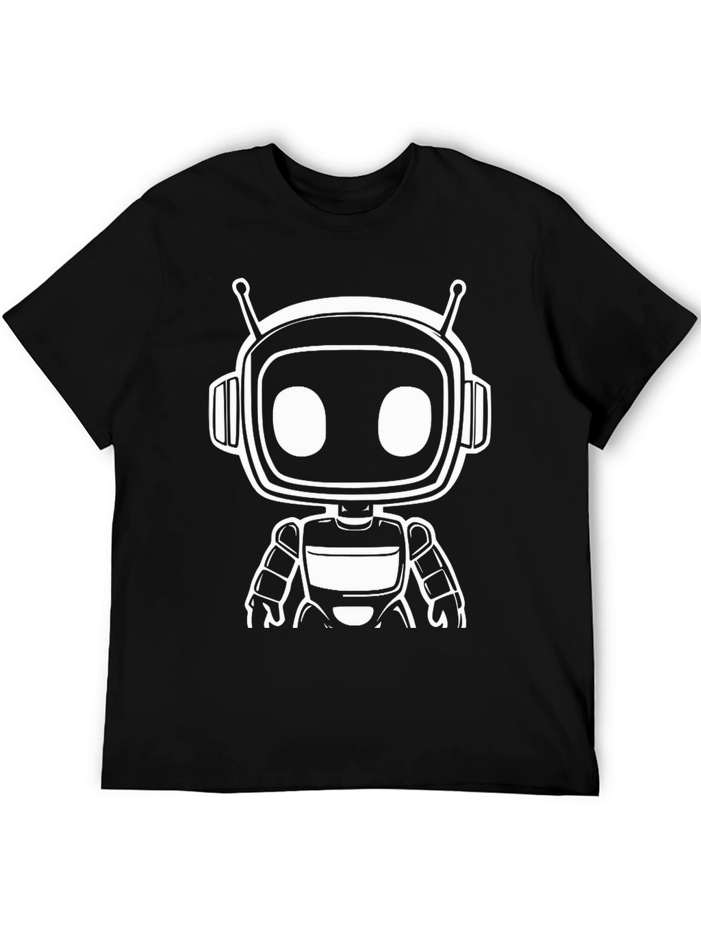 Robot Graphic Tee - Cool Sci-Fi Shirt