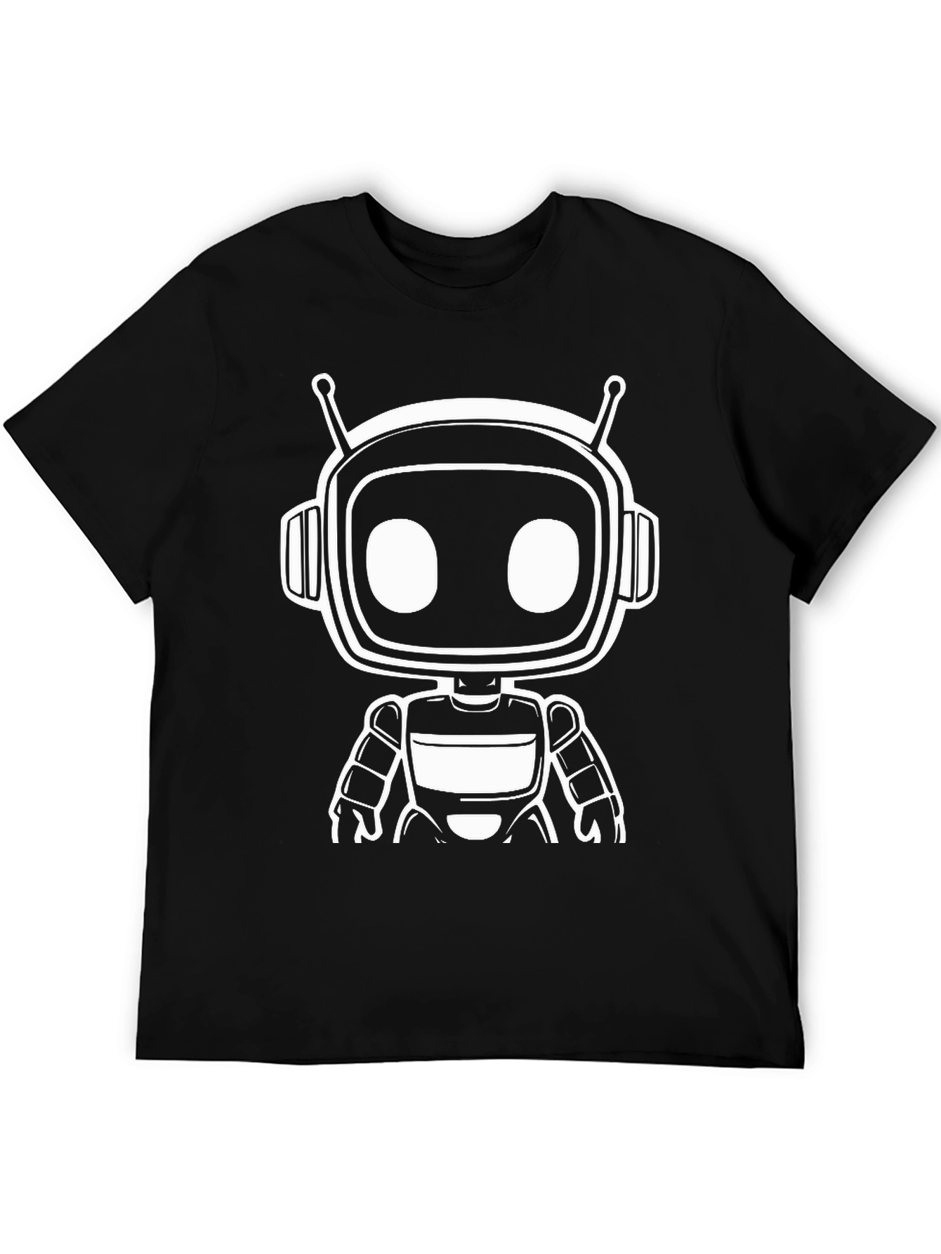 Robot Graphic Tee - Cool Sci-Fi Shirt