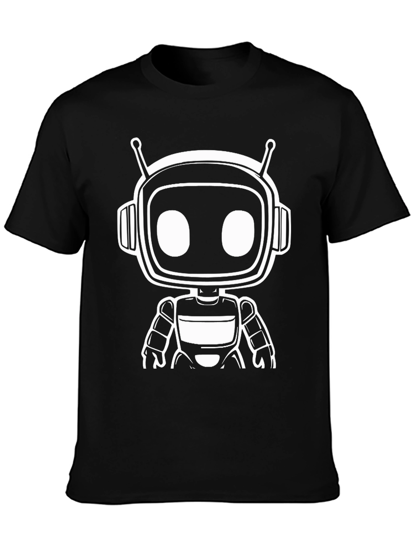 Robot Graphic Tee - Cool Sci-Fi Shirt