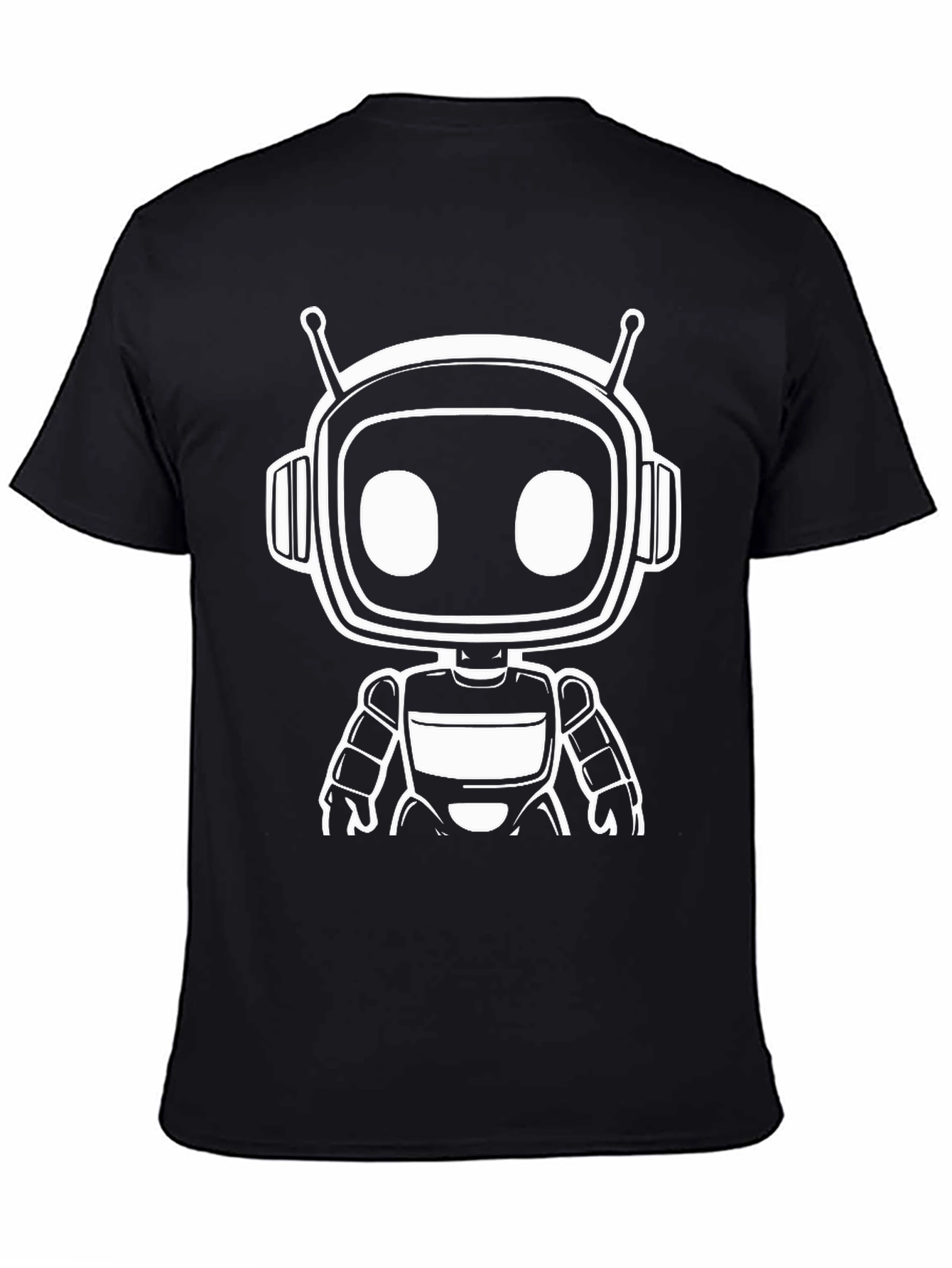 Robot Graphic Tee - Cool Sci-Fi Shirt