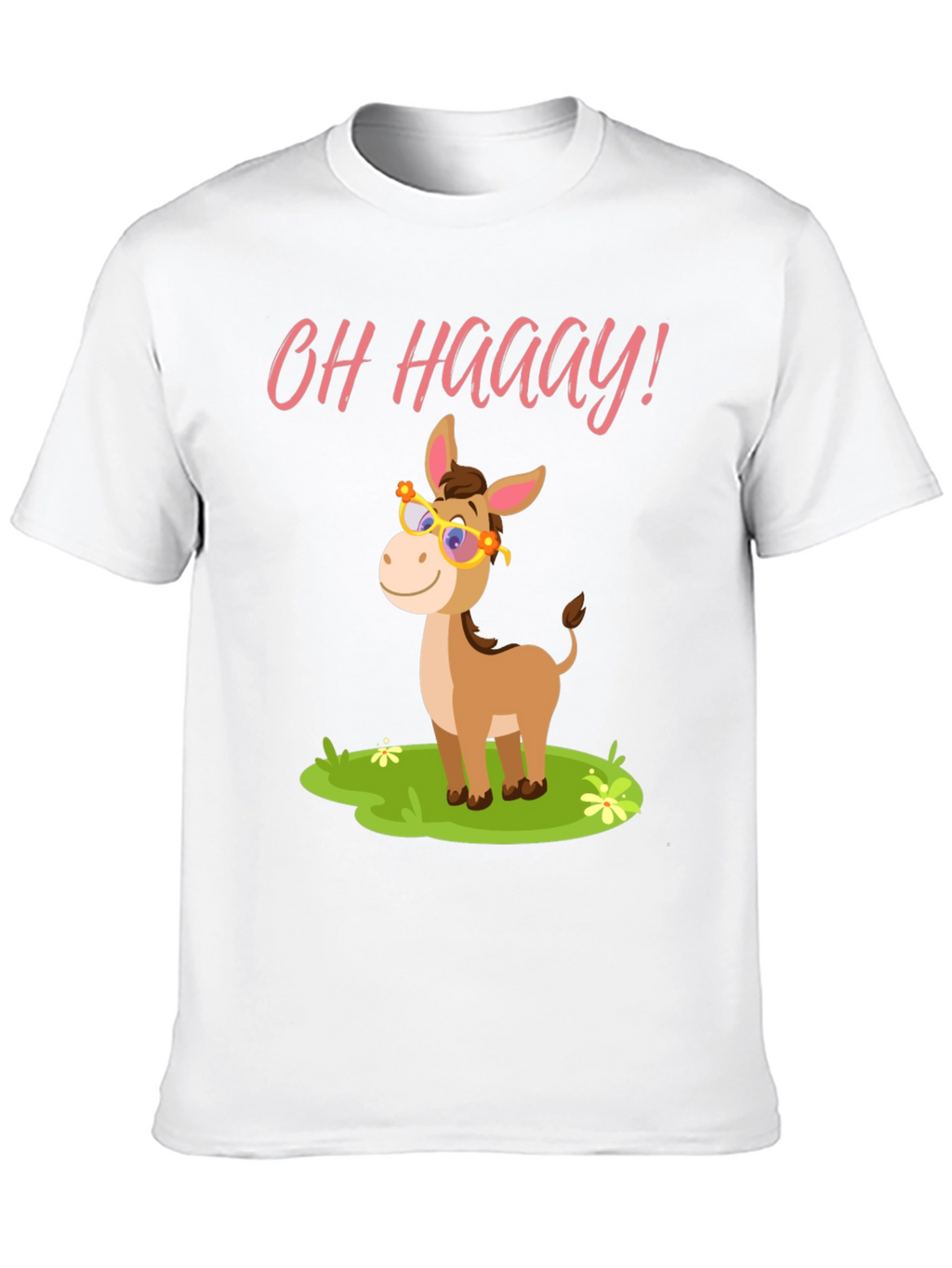Funny Donkey T-Shirt - Oh Haaay!