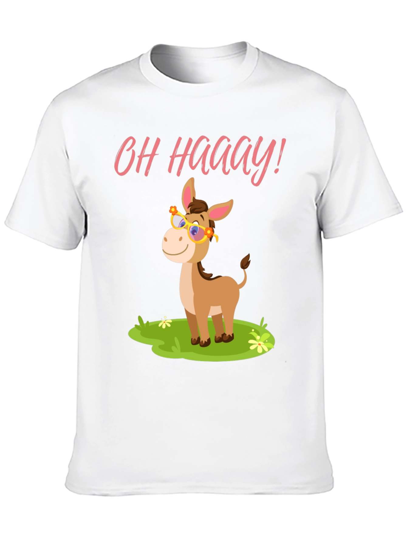 Funny Donkey T-Shirt - Oh Haaay!