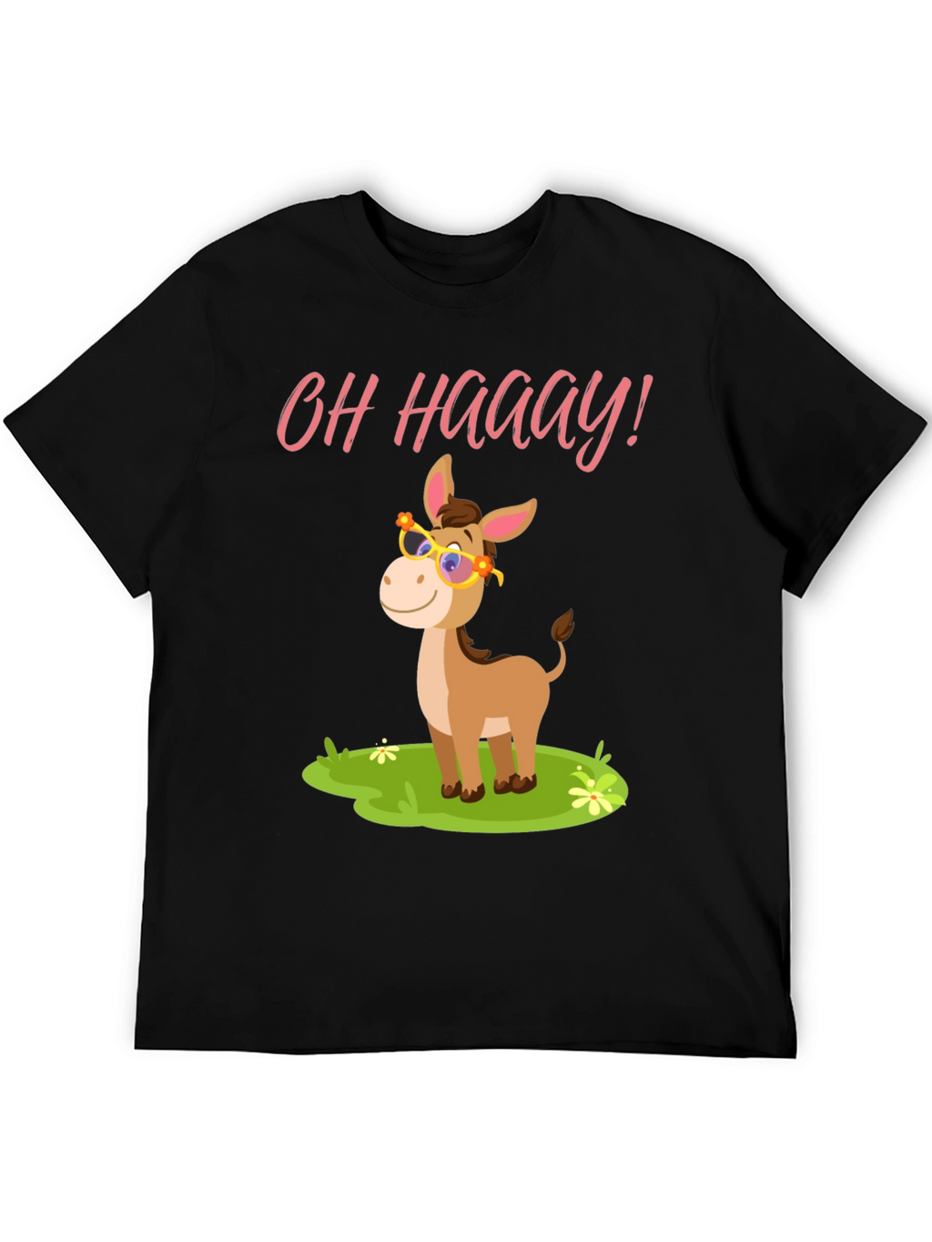 Funny Donkey T-Shirt - Oh Haaay!