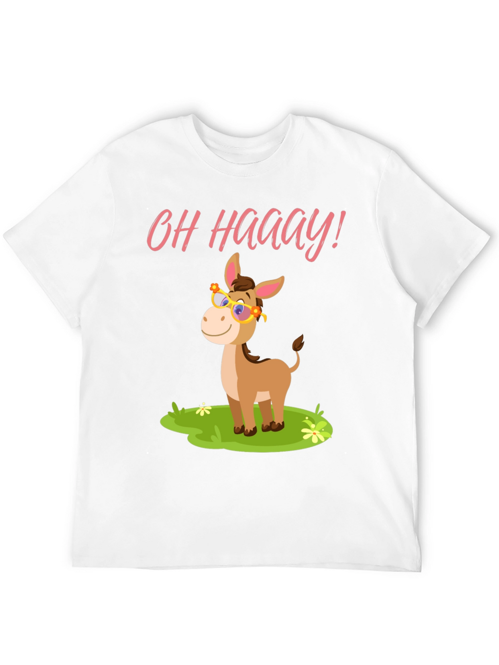 Funny Donkey T-Shirt - Oh Haaay!