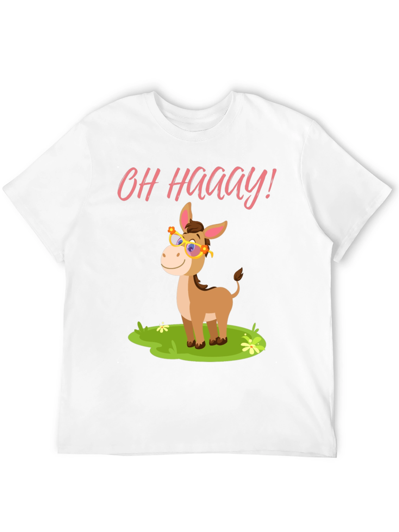 Funny Donkey T-Shirt - Oh Haaay!
