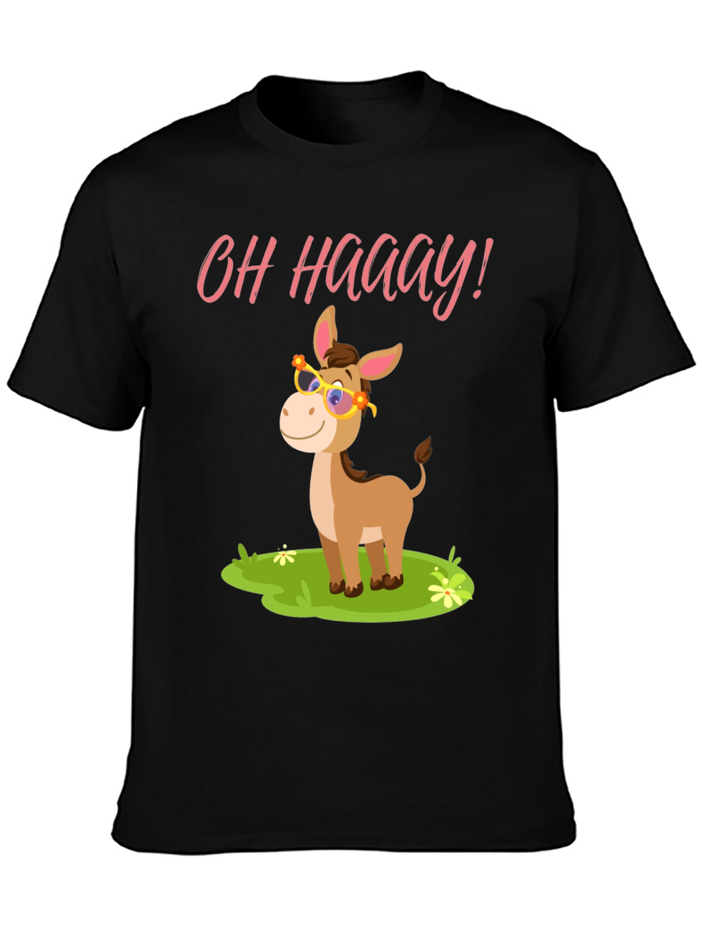 Funny Donkey T-Shirt - Oh Haaay!