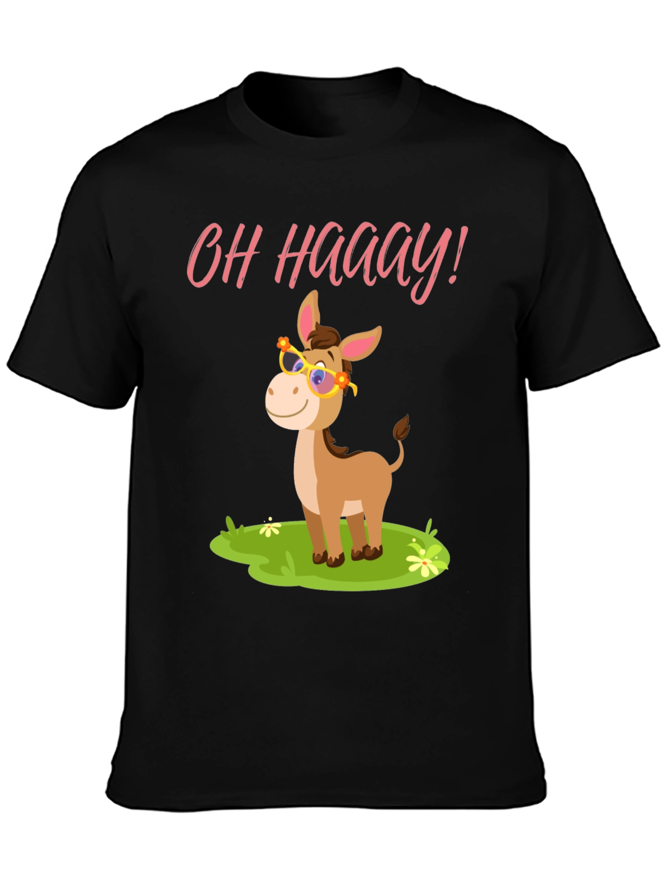 Funny Donkey T-Shirt - Oh Haaay!