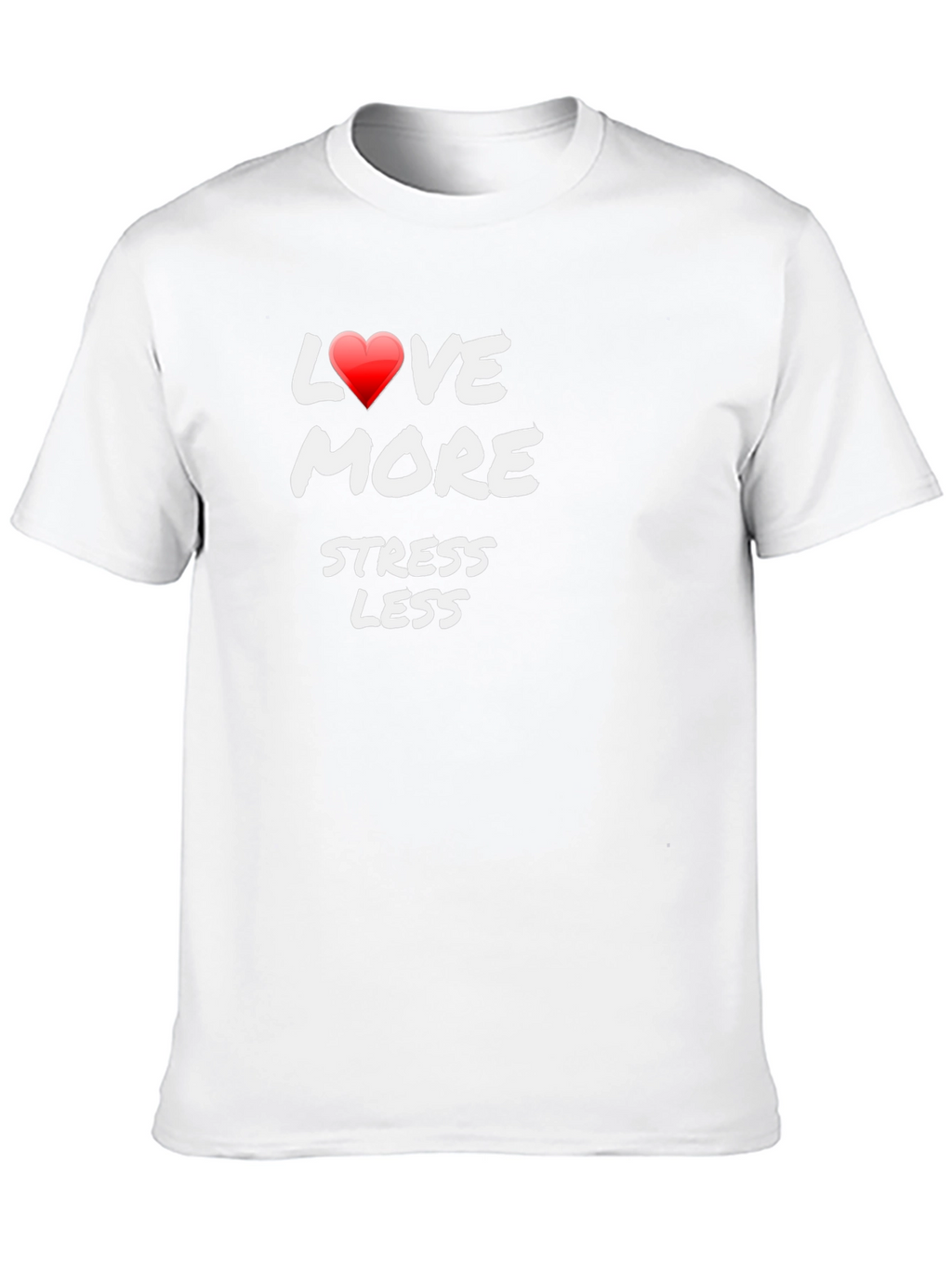 Love More Stress Less Graphic Tee